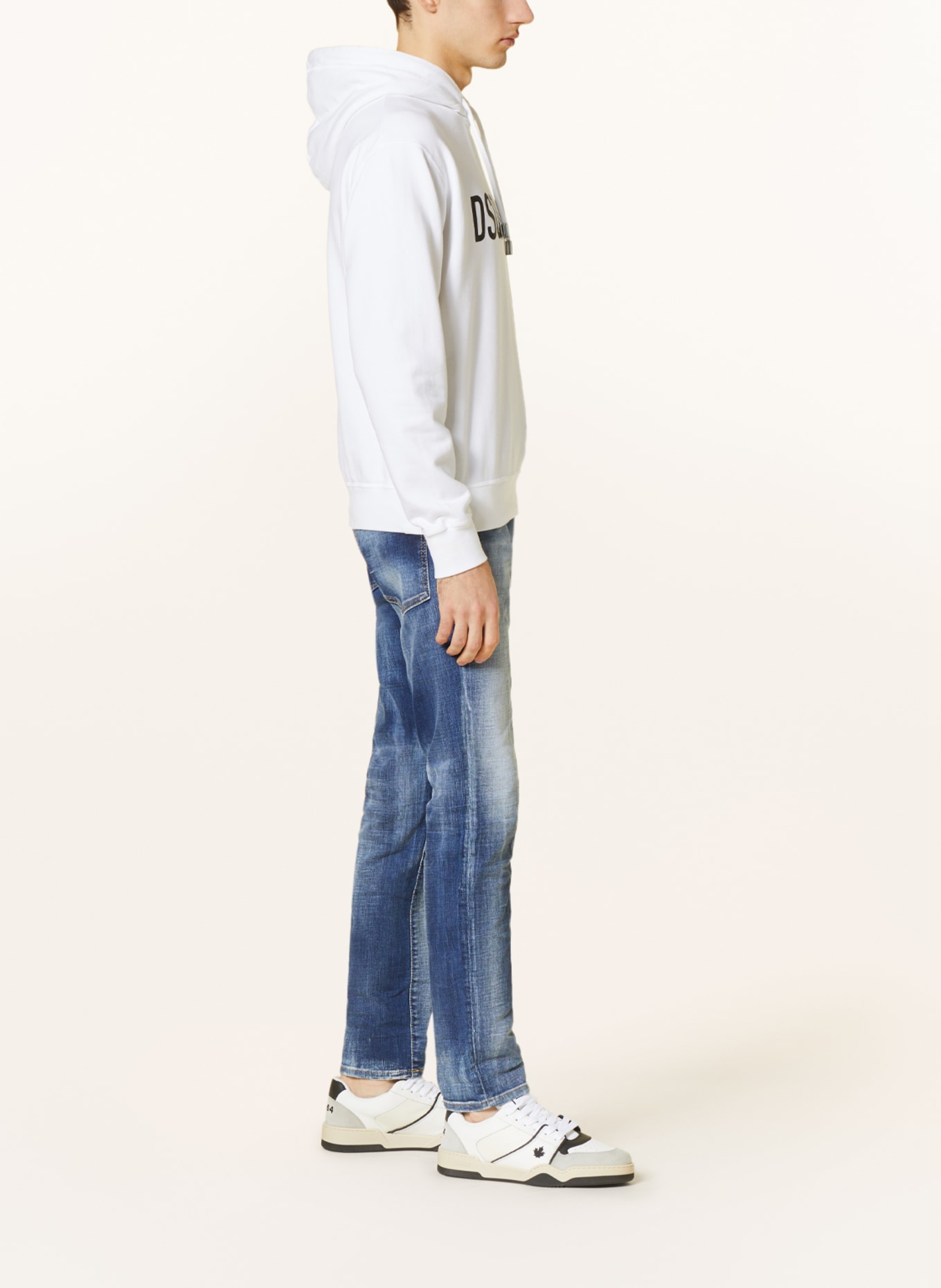 DSQUARED2 Jeans COOL GUY extra slim fit, Color: 470 NAVY BLUE (Image 4)