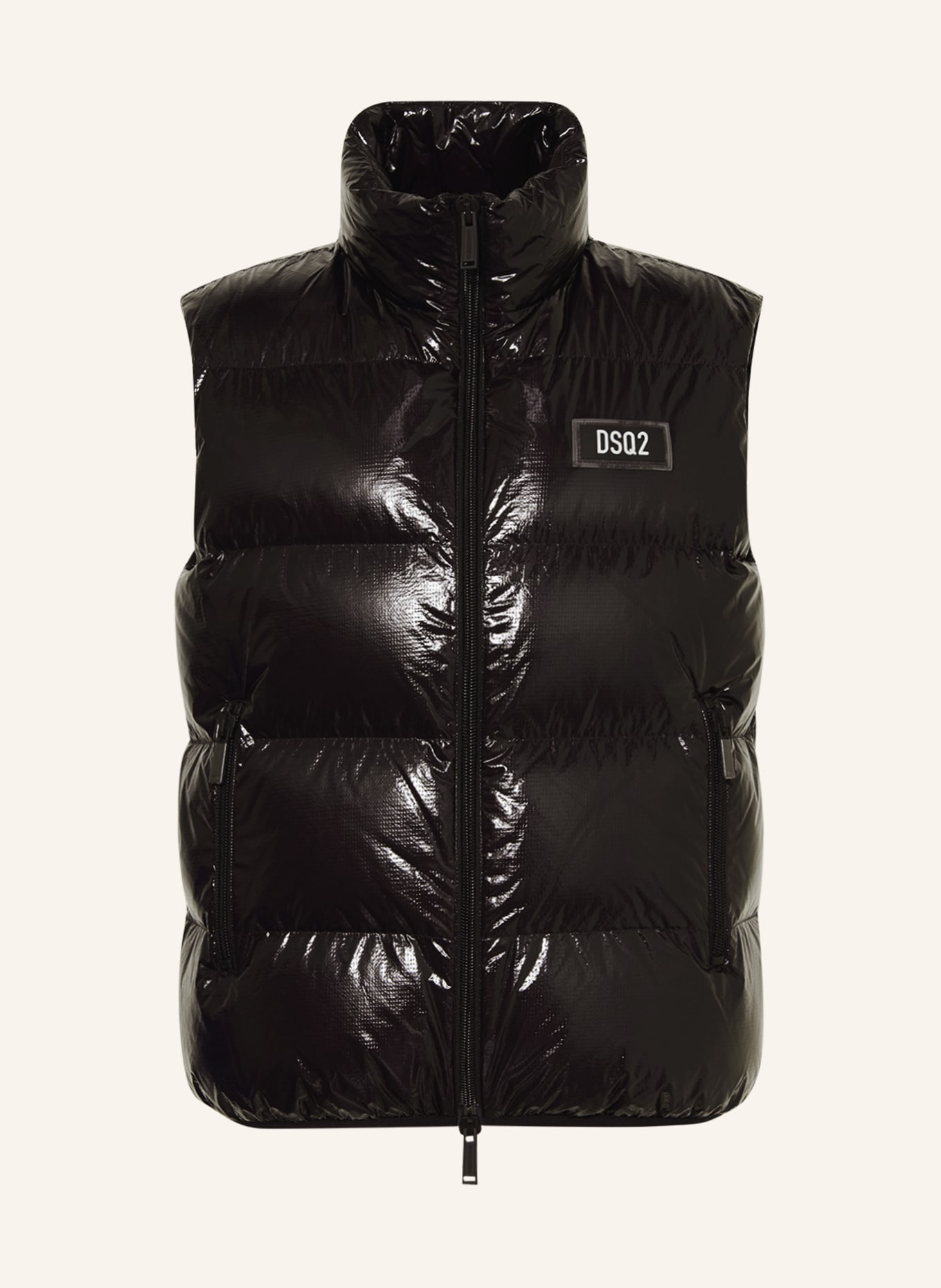 DSQUARED2 Down vest, Color: BLACK (Image 1)