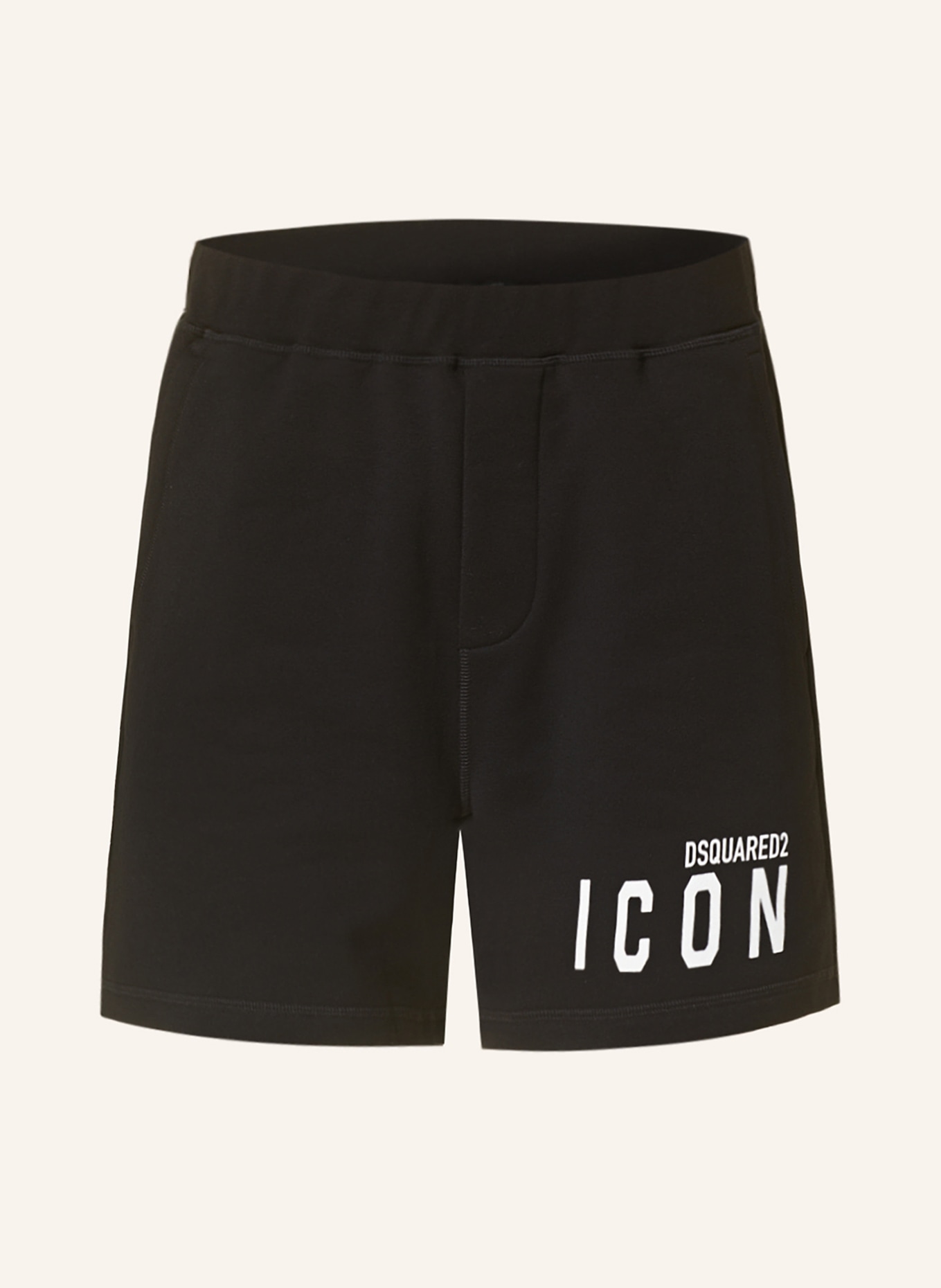 DSQUARED2 Sweat shorts, Color: BLACK (Image 1)