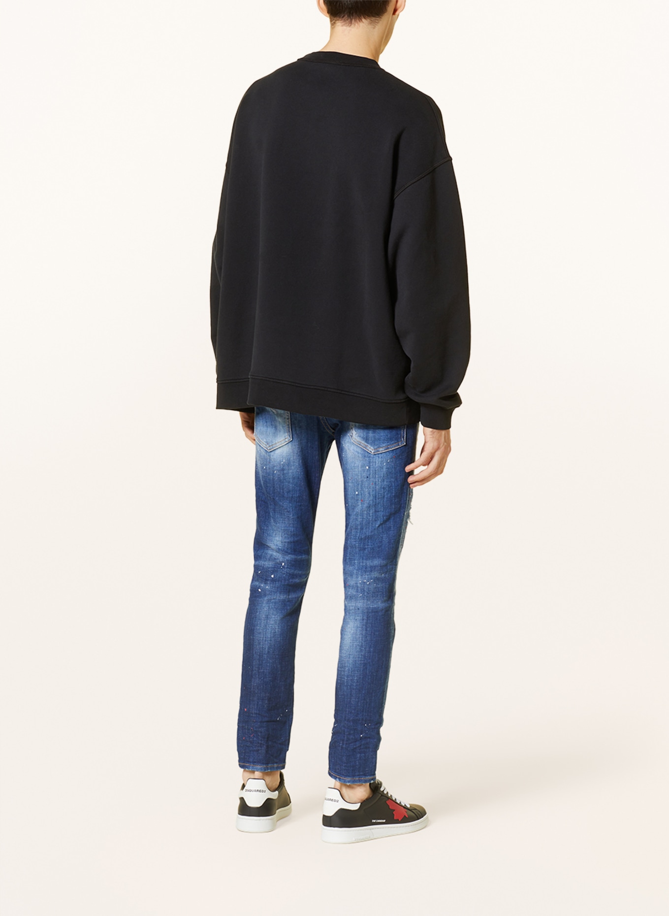 DSQUARED2 Sweatshirt, Color: BLACK (Image 3)