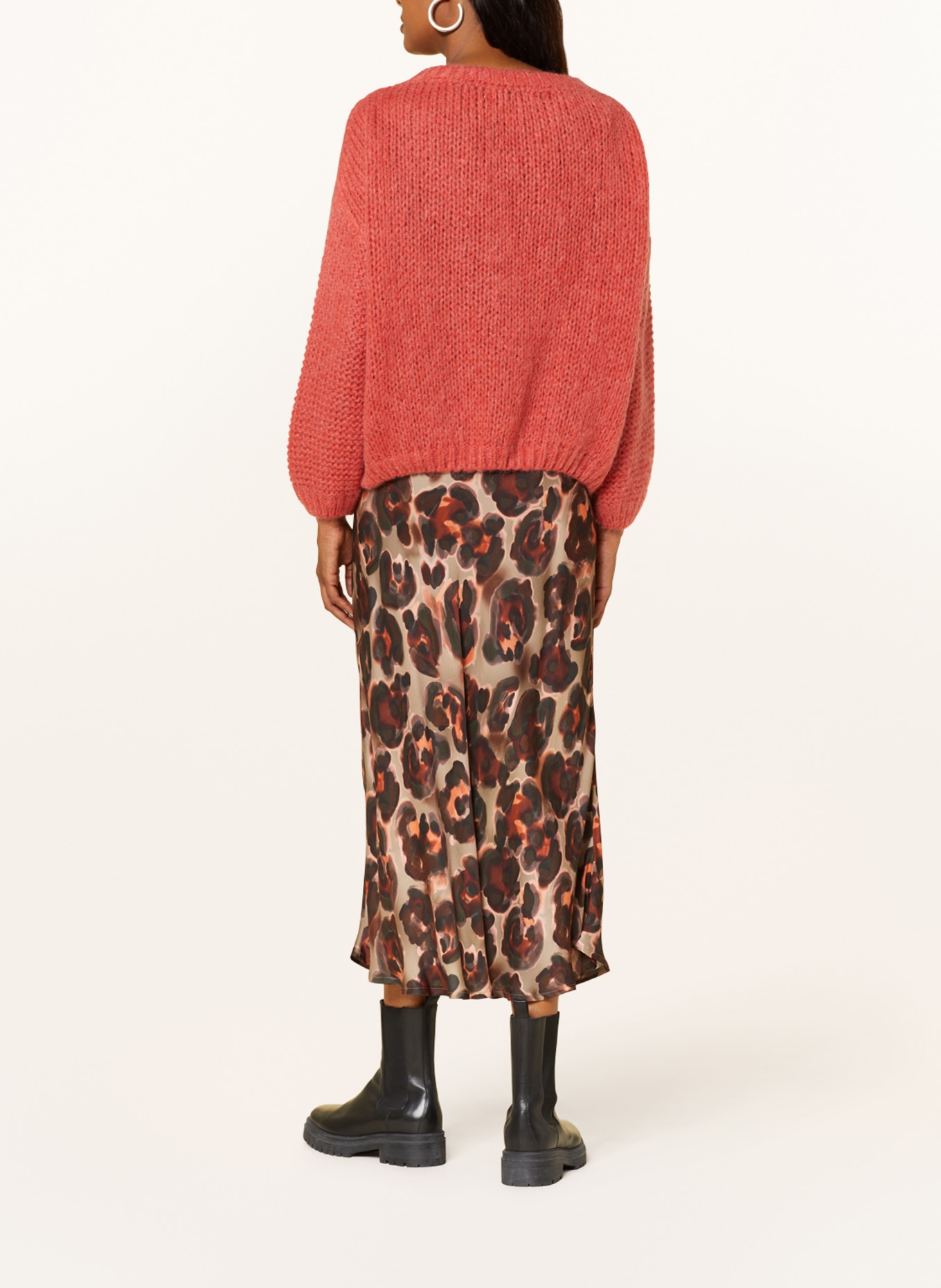 summum woman Sweater with mohair, Color: RED (Image 3)