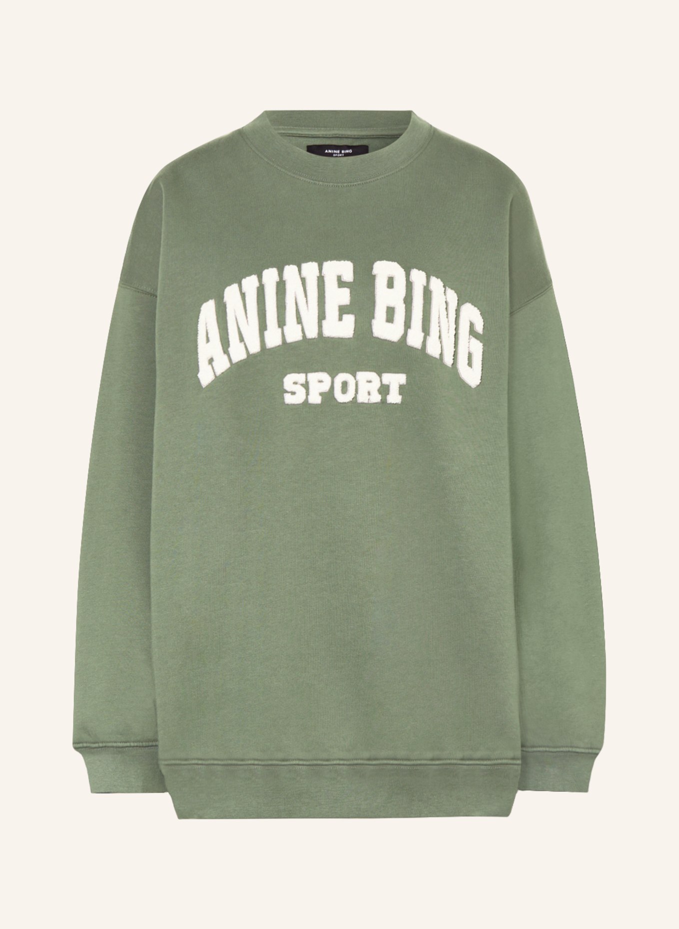 ANINE BING Sweatshirt TYLER, Farbe: GRÜN (Bild 1)