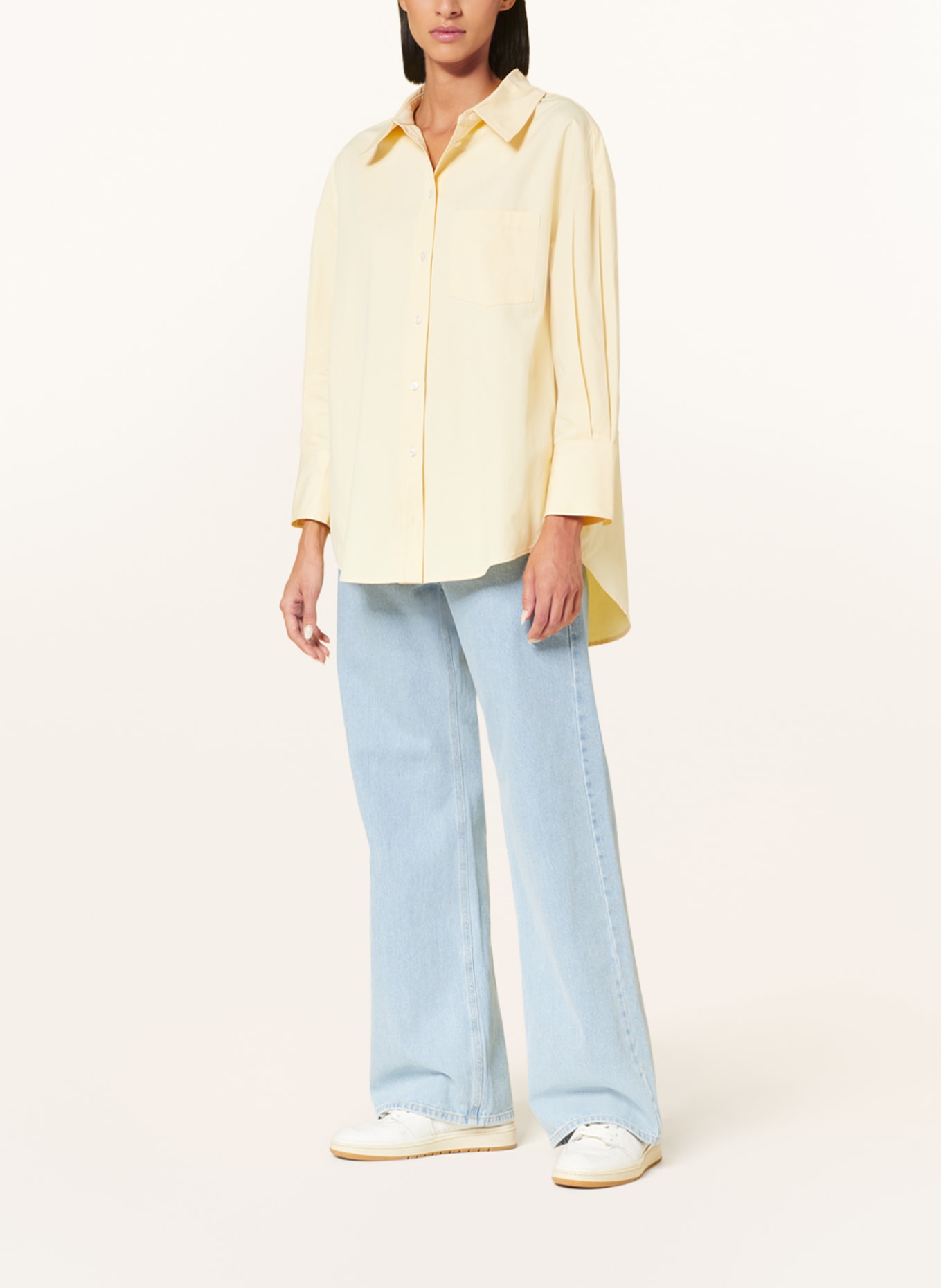 ANINE BING Shirt blouse MIKA, Color: LIGHT YELLOW (Image 2)