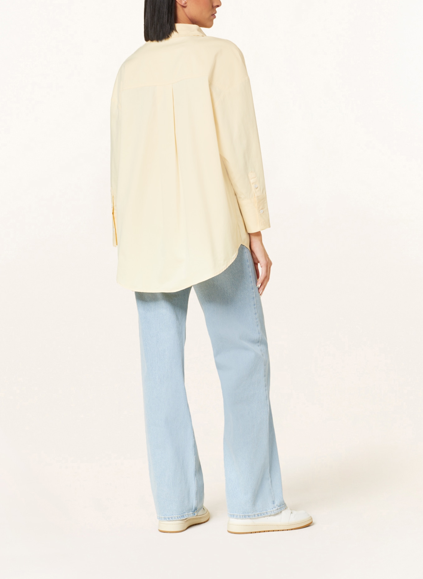 ANINE BING Shirt blouse MIKA, Color: LIGHT YELLOW (Image 3)