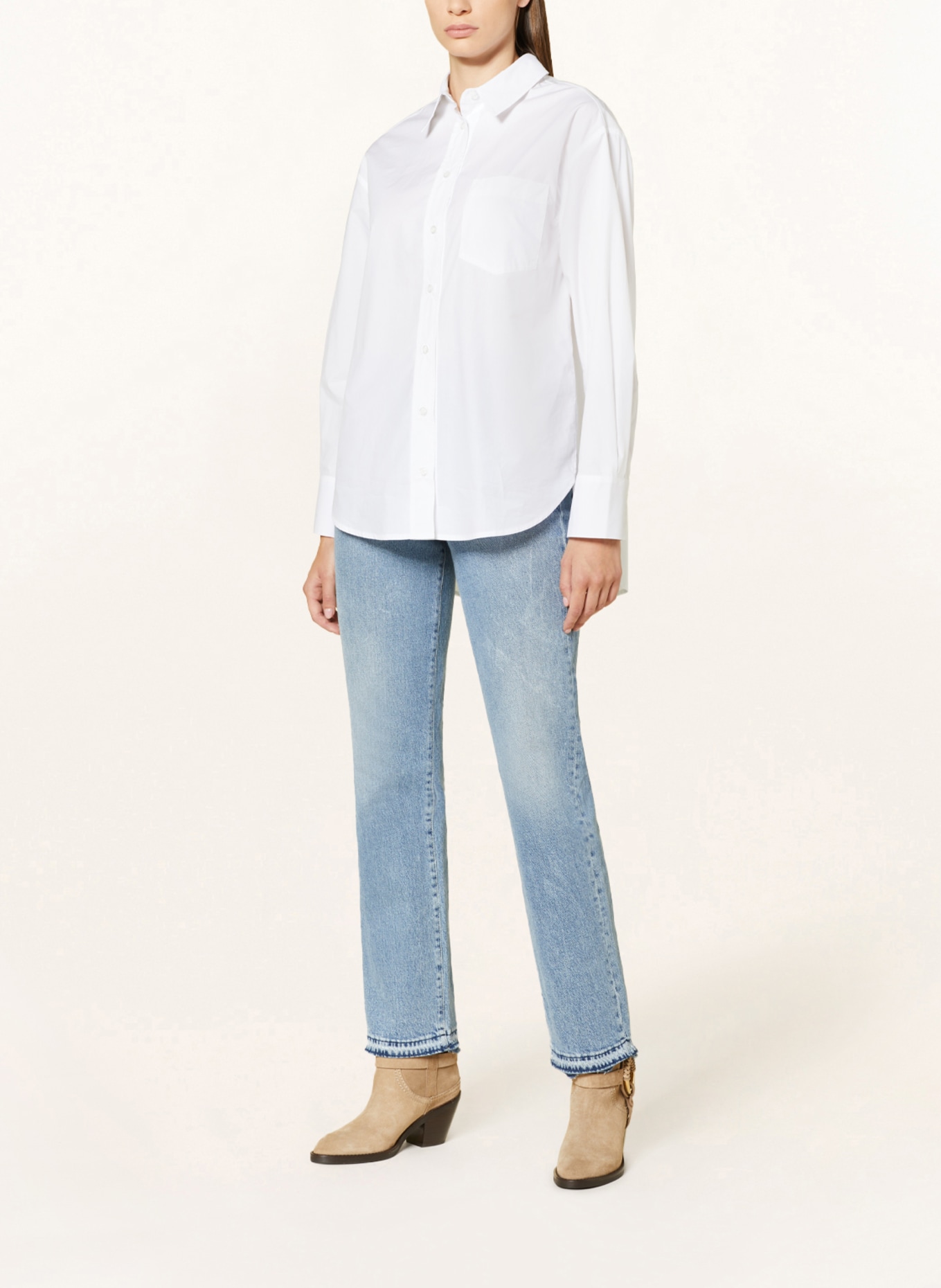 MRS & HUGS Shirt blouse, Color: WHITE (Image 2)