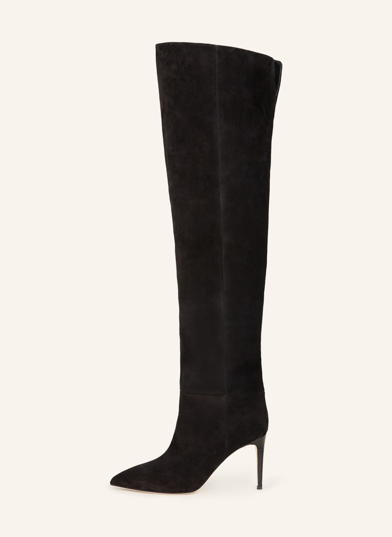PARIS TEXAS Over the knee boots, Color: BLACK (Image 4)