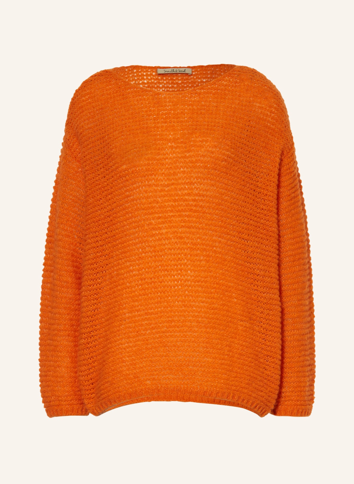 Smith & Soul Sweater with alpaca, Color: ORANGE (Image 1)