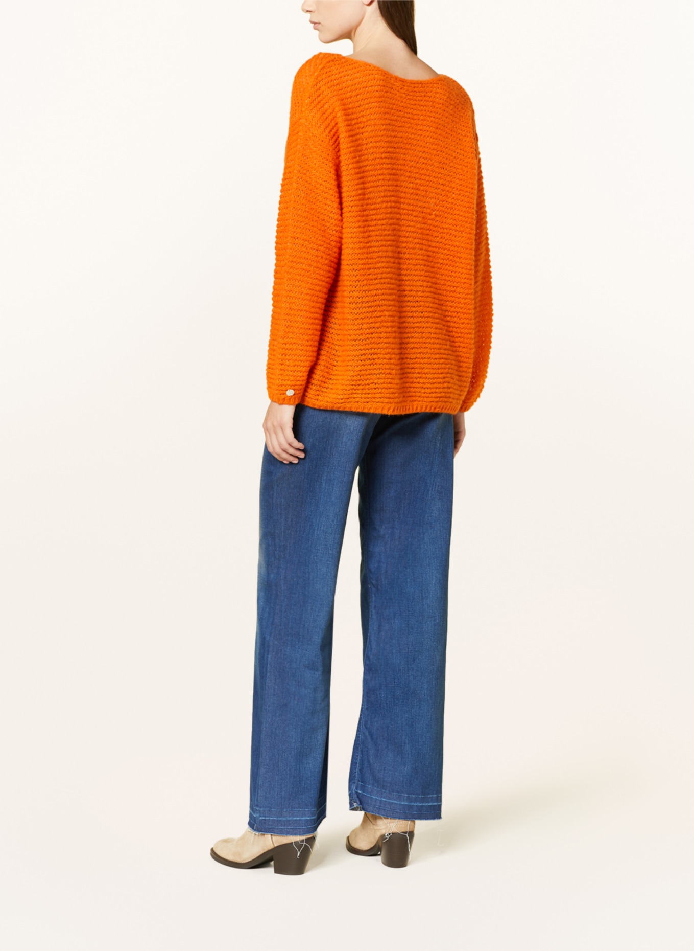 Smith & Soul Sweater with alpaca, Color: ORANGE (Image 3)