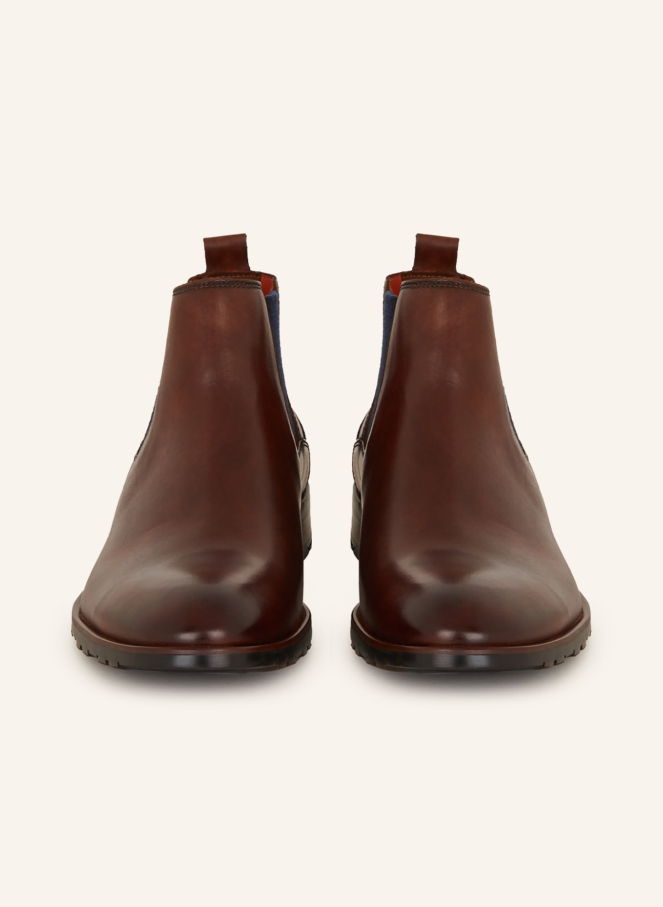 LLOYD Botki chelsea JONAH: BRĄZOWY