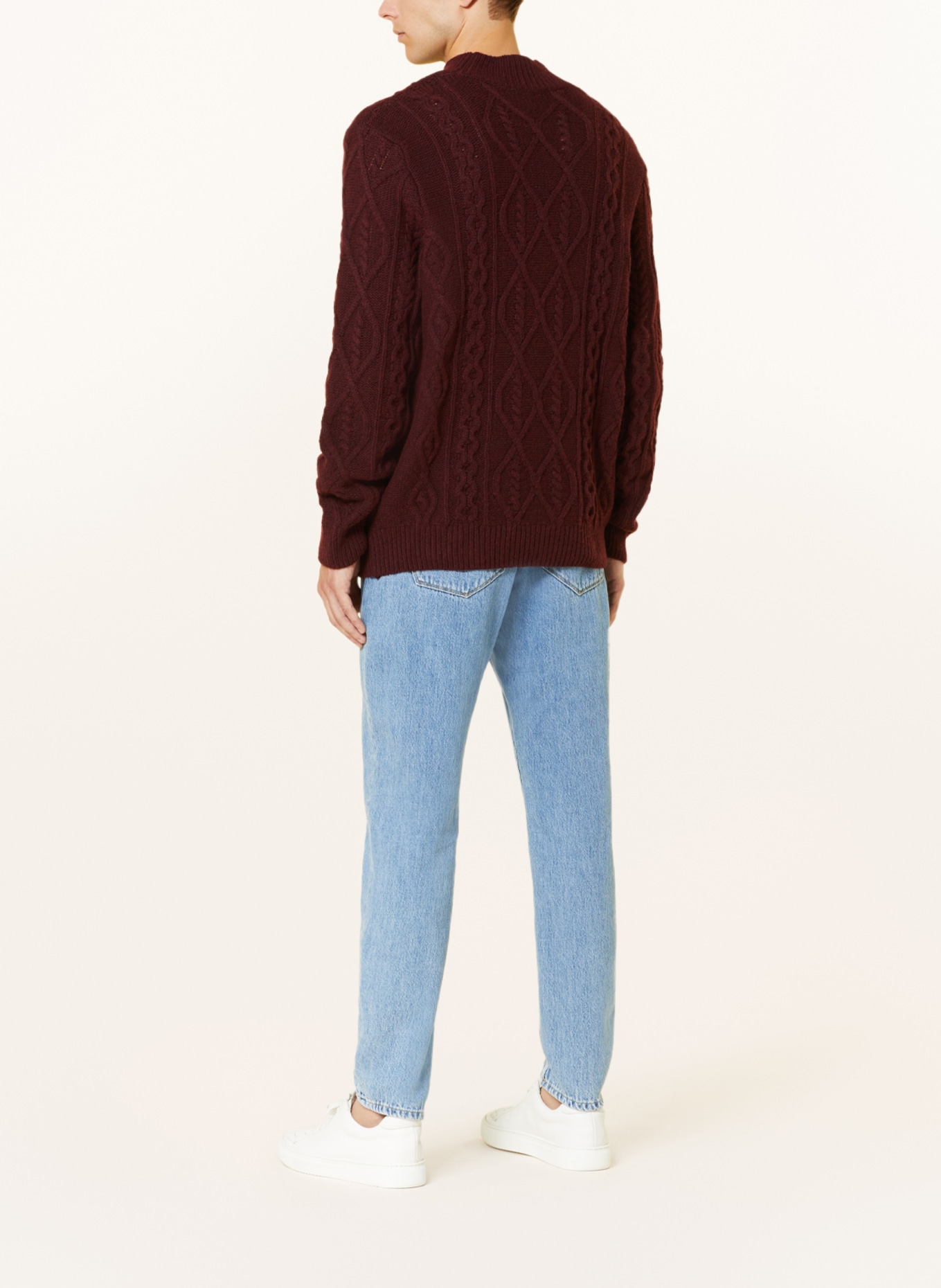BRAX Sweater BUDDY, Color: DARK RED (Image 3)