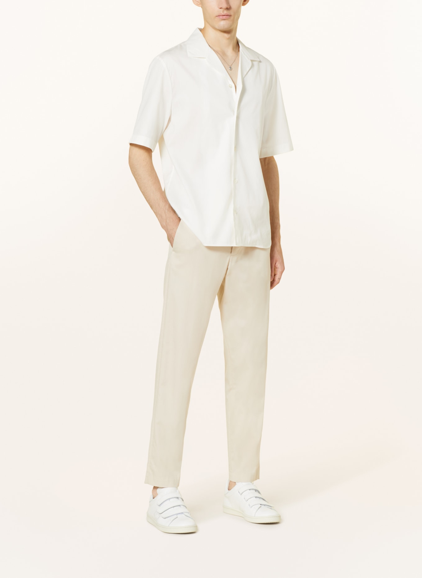 COS Resort shirt relaxed fit, Color: WHITE (Image 2)