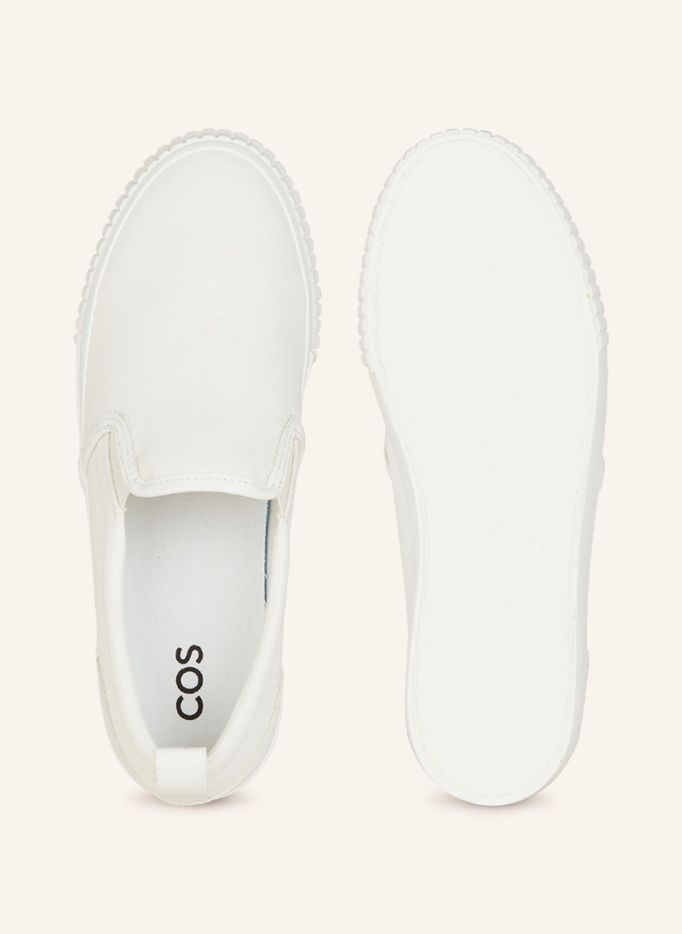 COS Slip-on sneakers, Color: WHITE (Image 5)