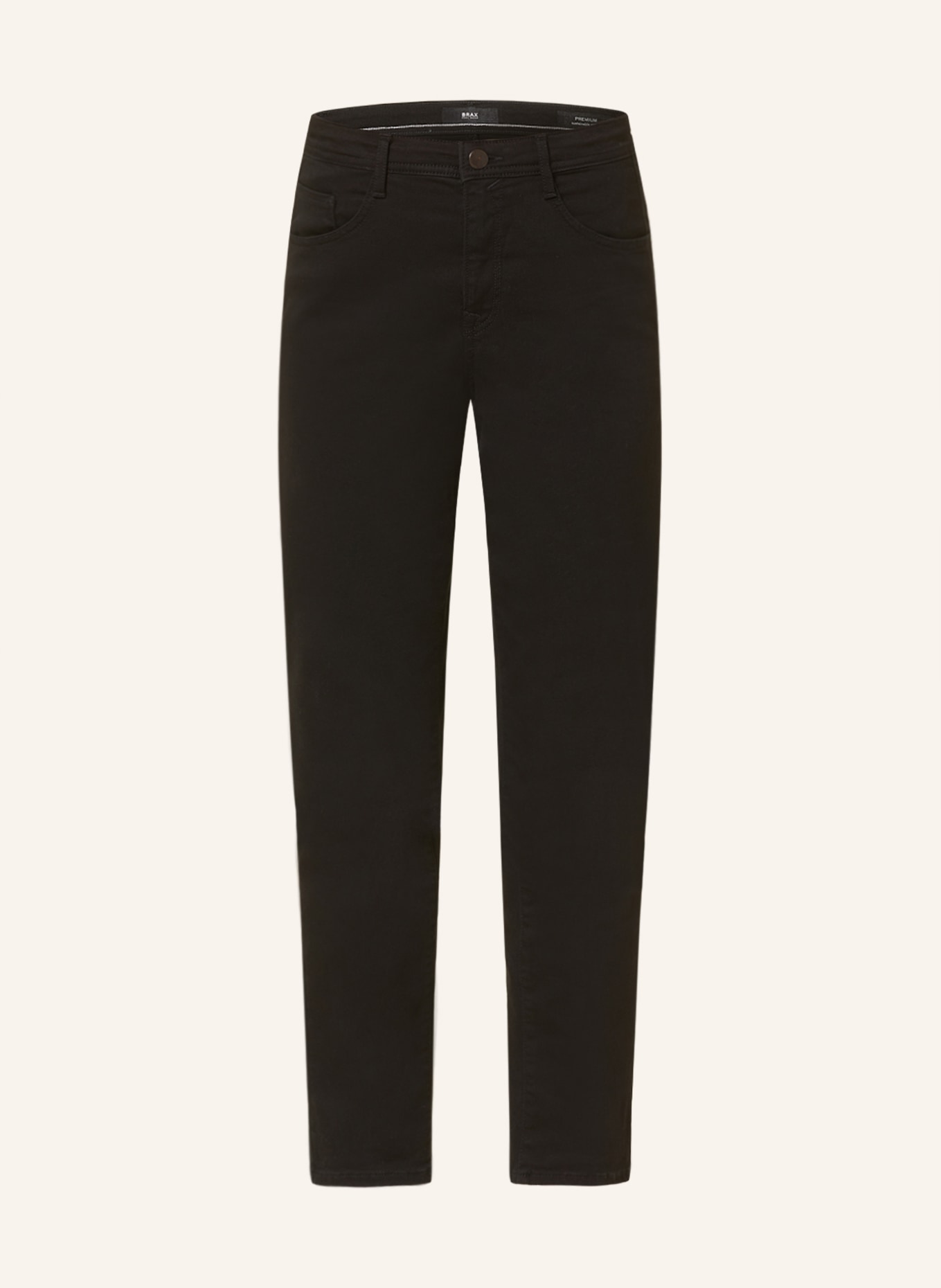BRAX Straight Jeans CAROLA, Farbe: 01 CLEAN PERMA BLACK (Bild 1)