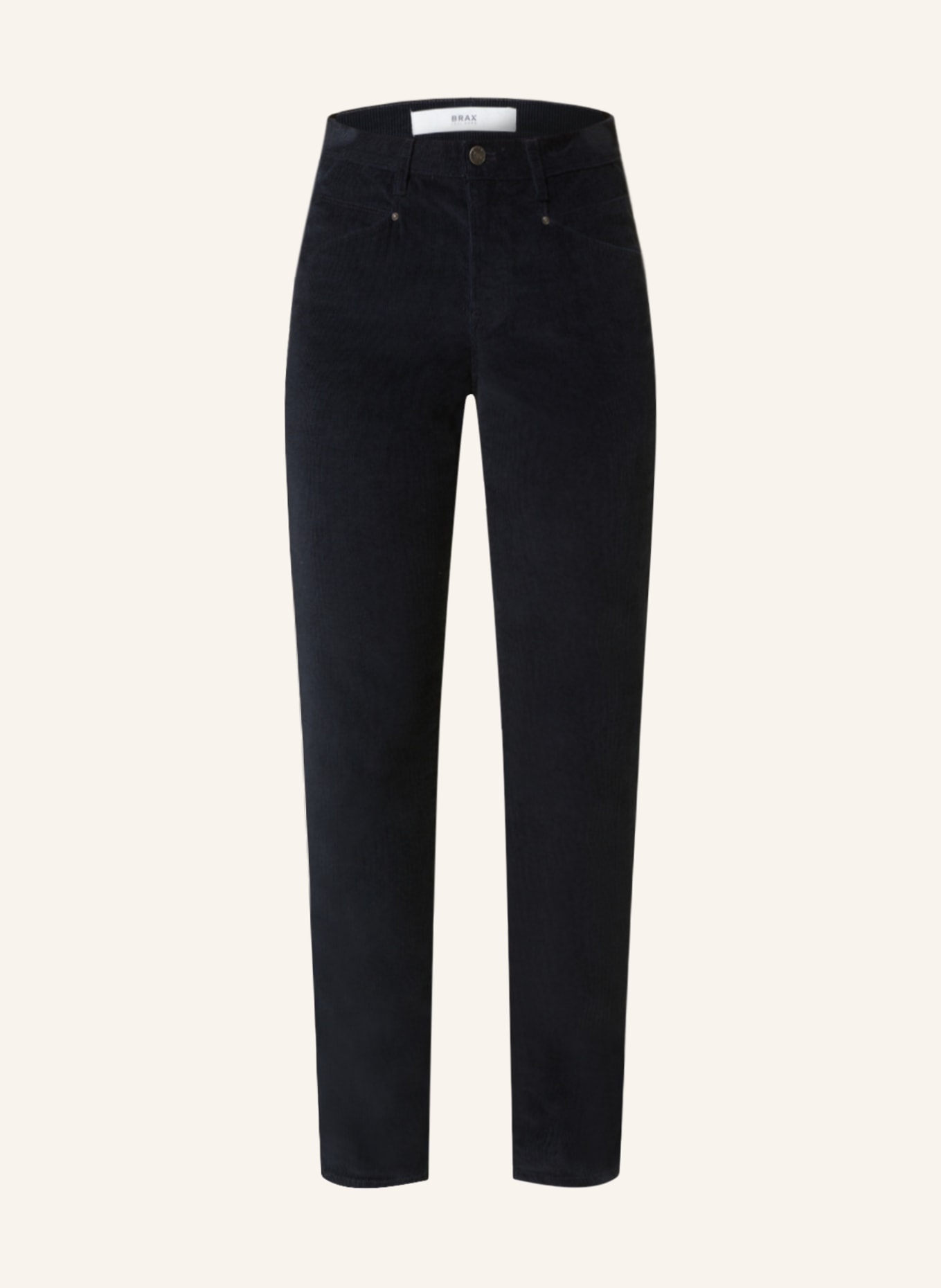 BRAX Corduroy trousers MARY, Color: DARK BLUE (Image 1)