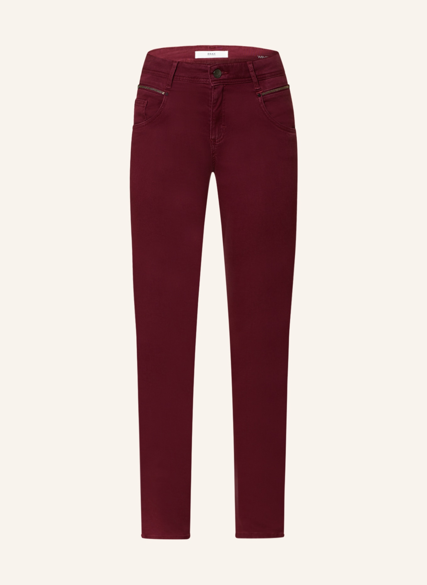 BRAX Skinny Jeans SHAKIRA, Farbe: DUNKELROT (Bild 1)