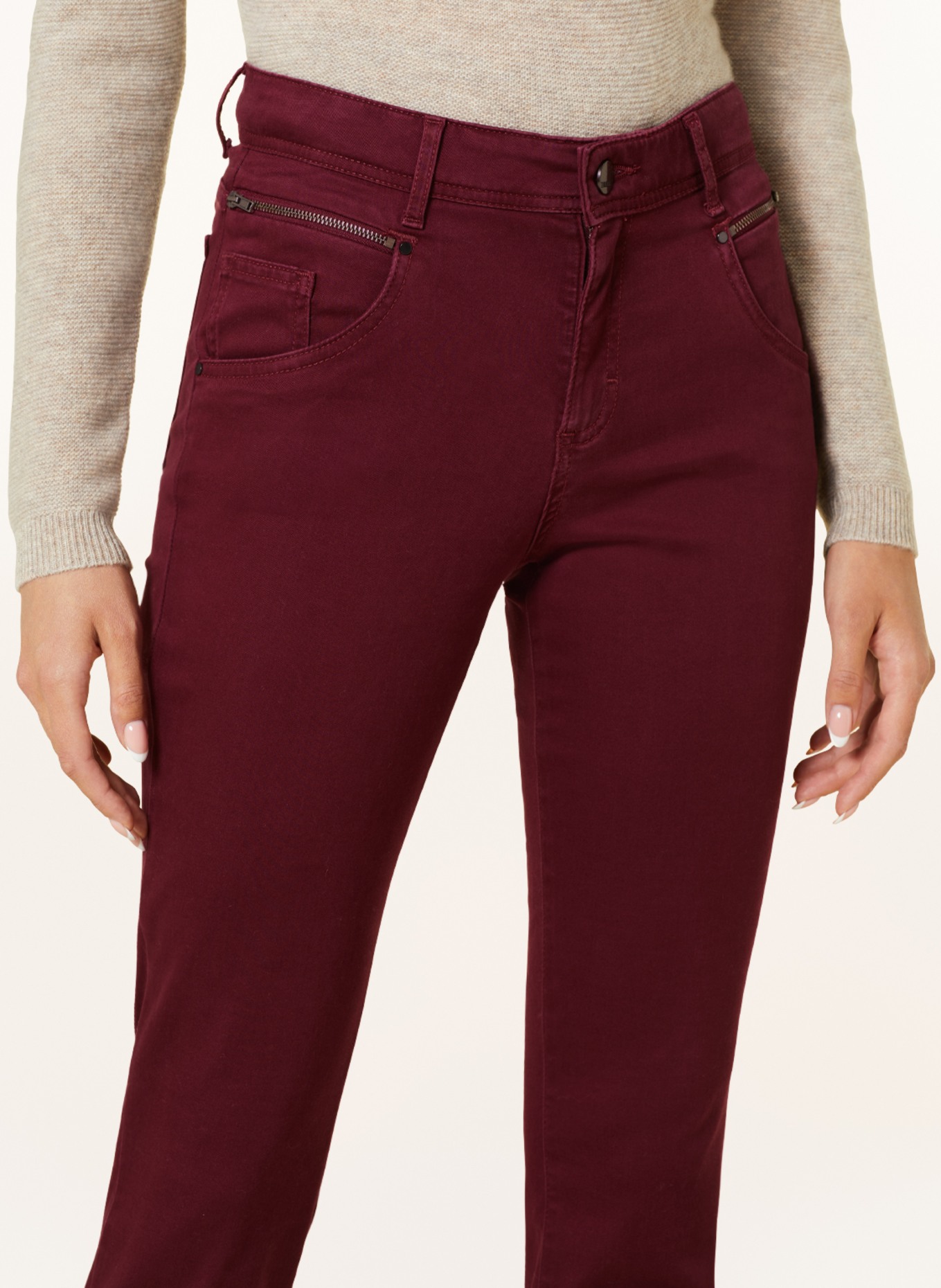 BRAX Skinny Jeans SHAKIRA, Farbe: DUNKELROT (Bild 5)