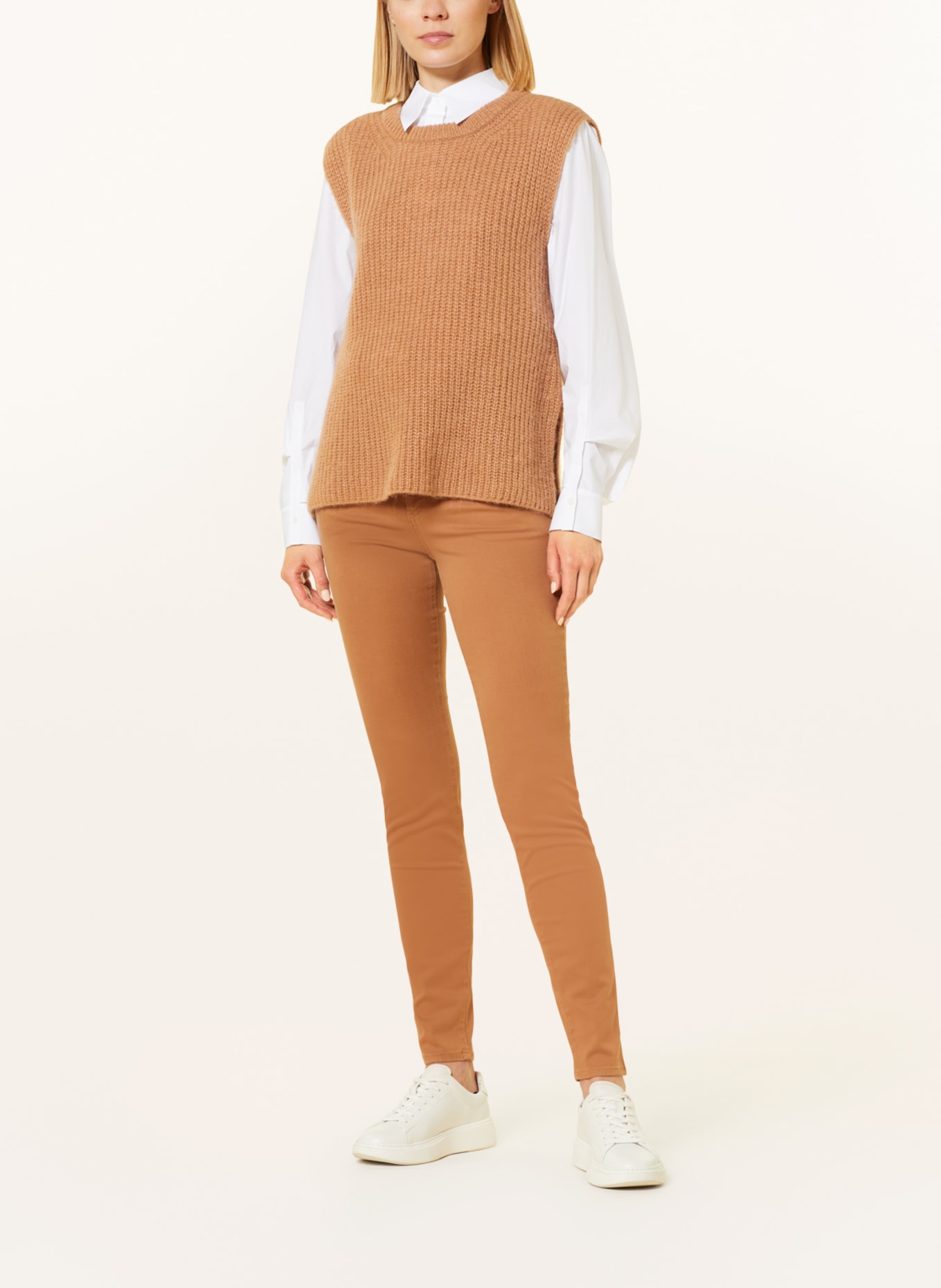 BRAX Sweater vest ELISA, Color: COGNAC (Image 2)