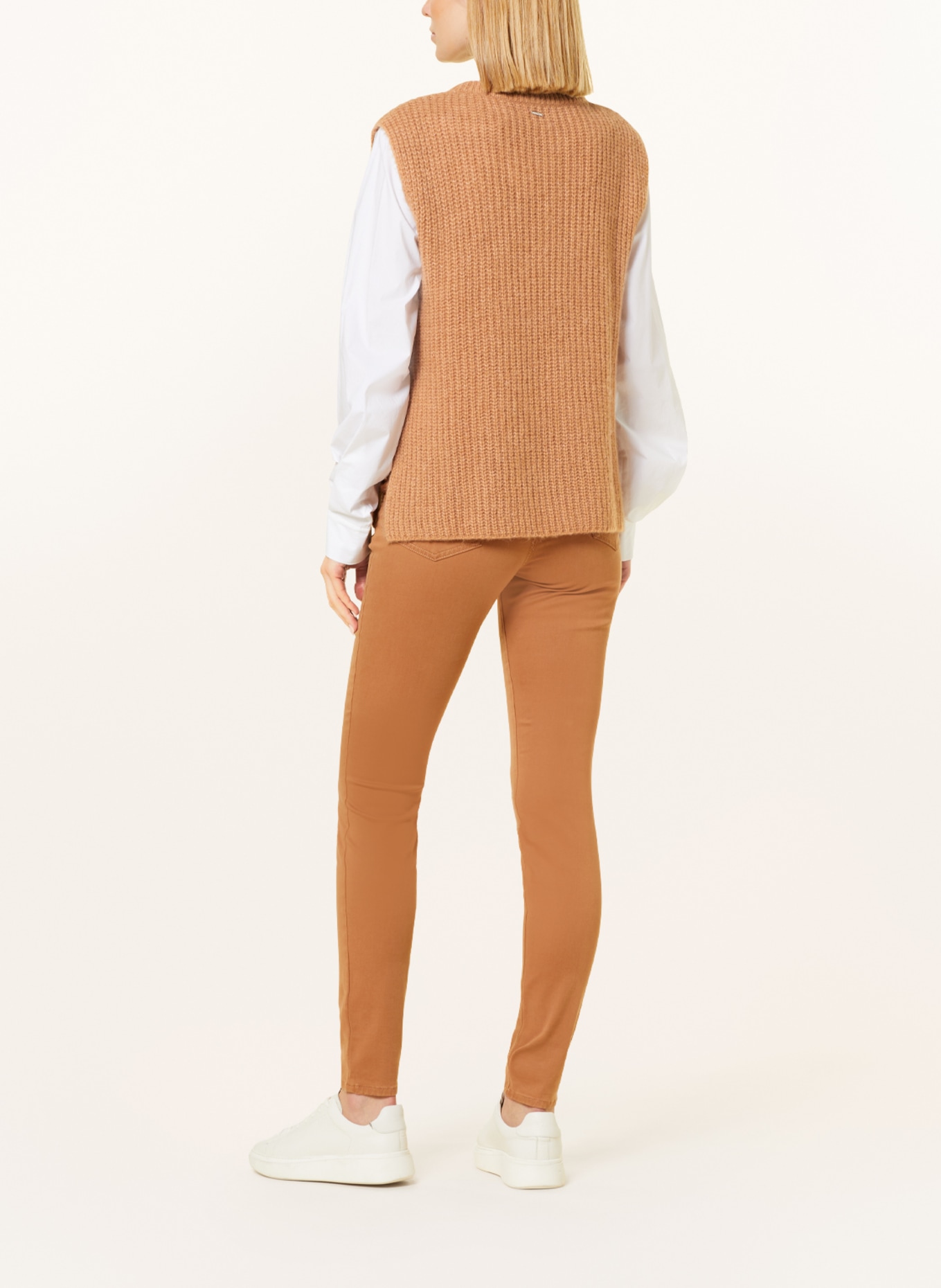 BRAX Sweater vest ELISA, Color: COGNAC (Image 3)