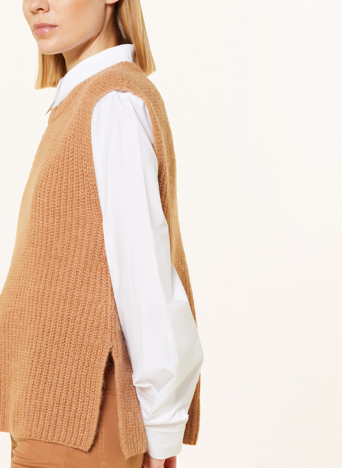 BRAX Sweater vest ELISA, Color: COGNAC (Image 4)