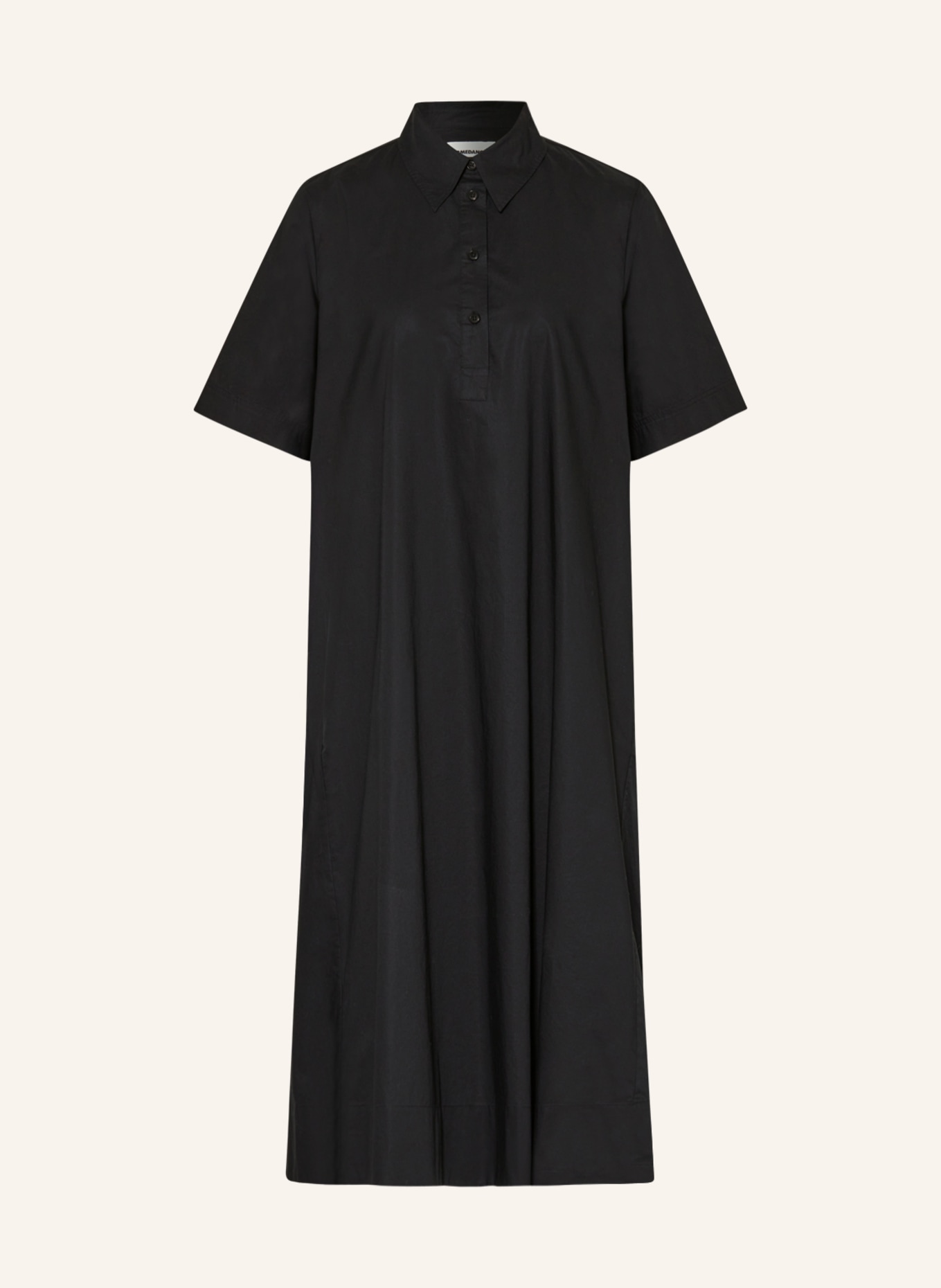 ARMEDANGELS Shirt dress MARILIAA, Color: BLACK (Image 1)