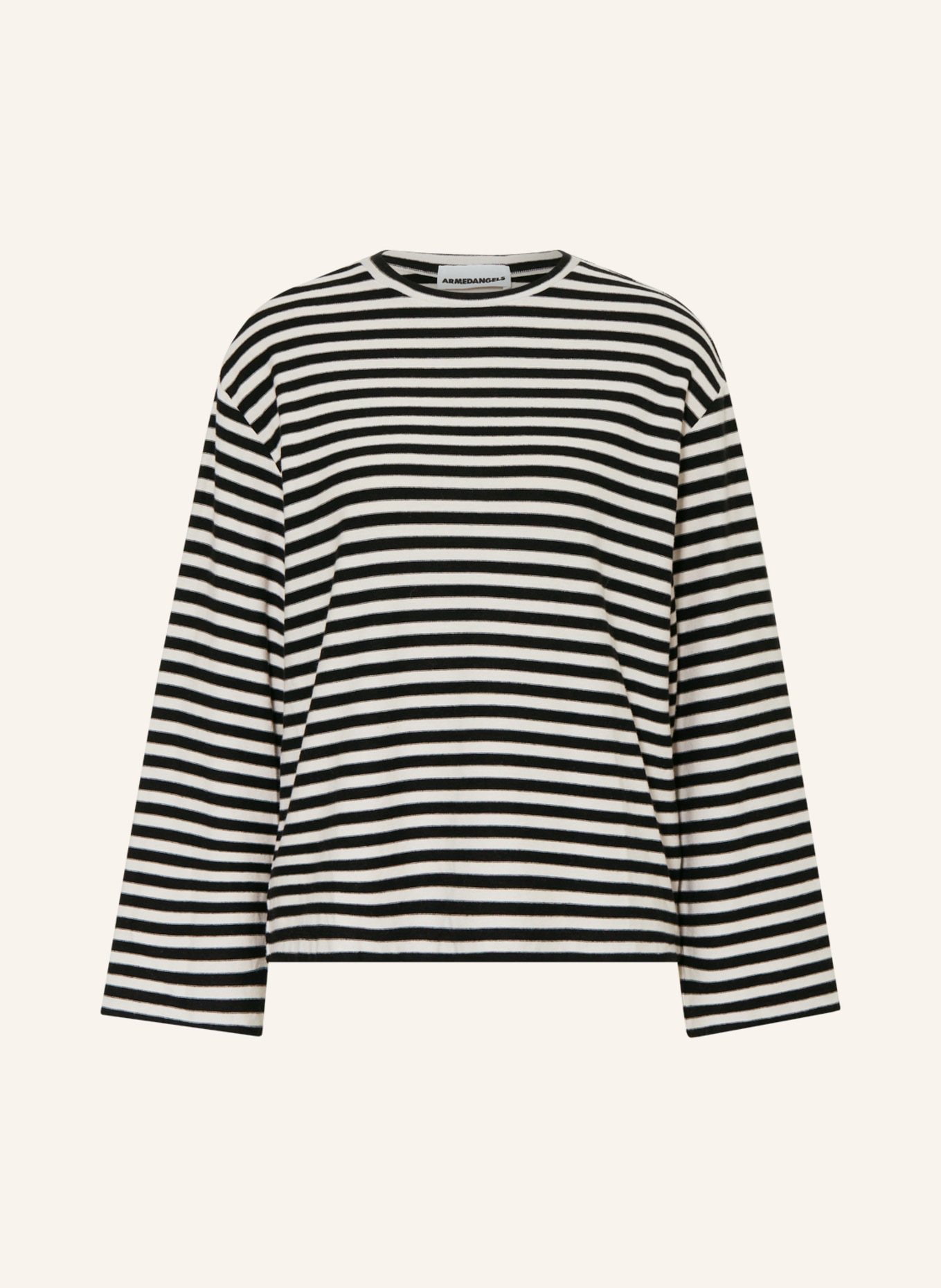 ARMEDANGELS Sweater MARYNAA, Color: BLACK/ WHITE (Image 1)