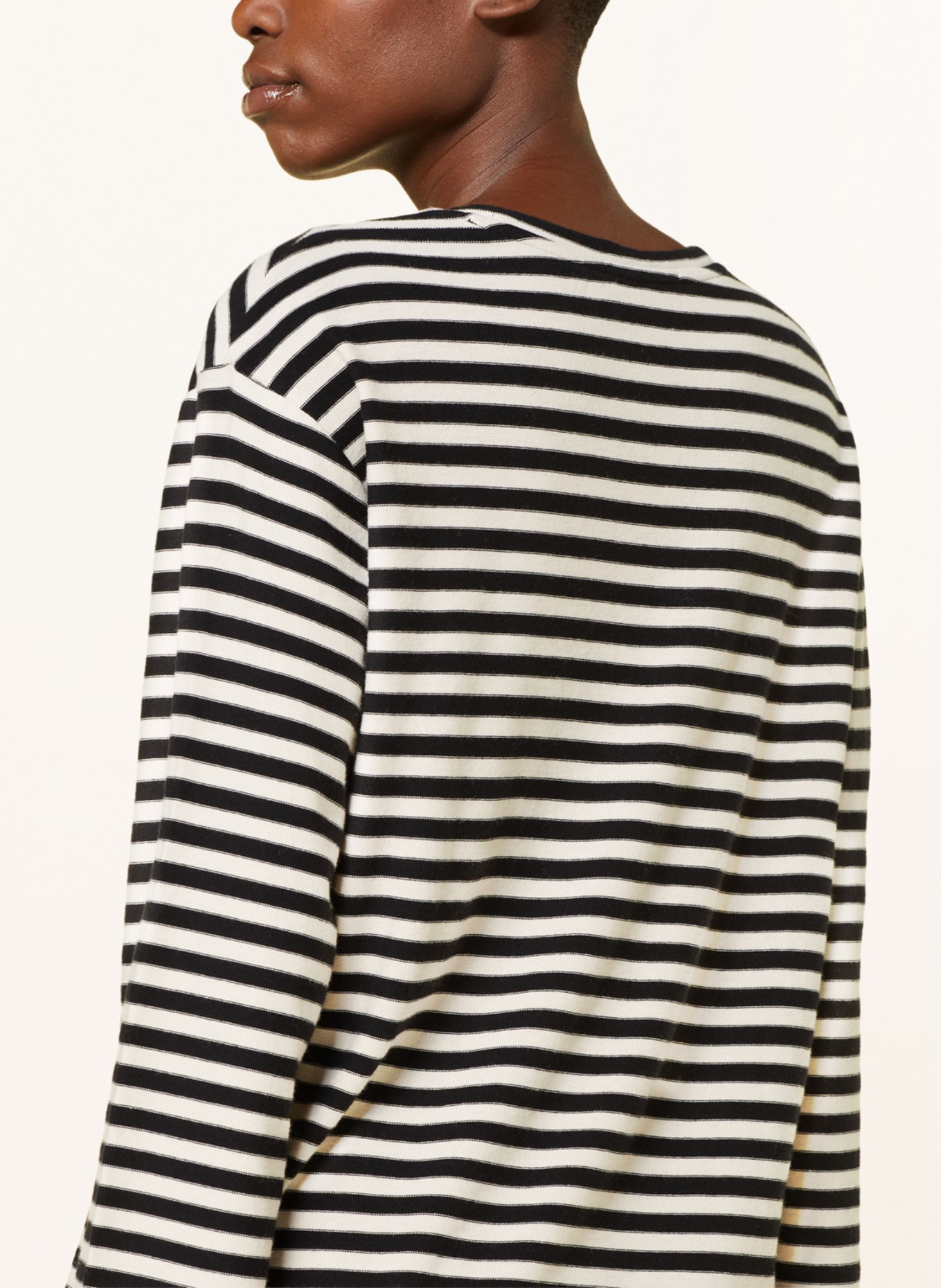ARMEDANGELS Sweater MARYNAA, Color: BLACK/ WHITE (Image 4)