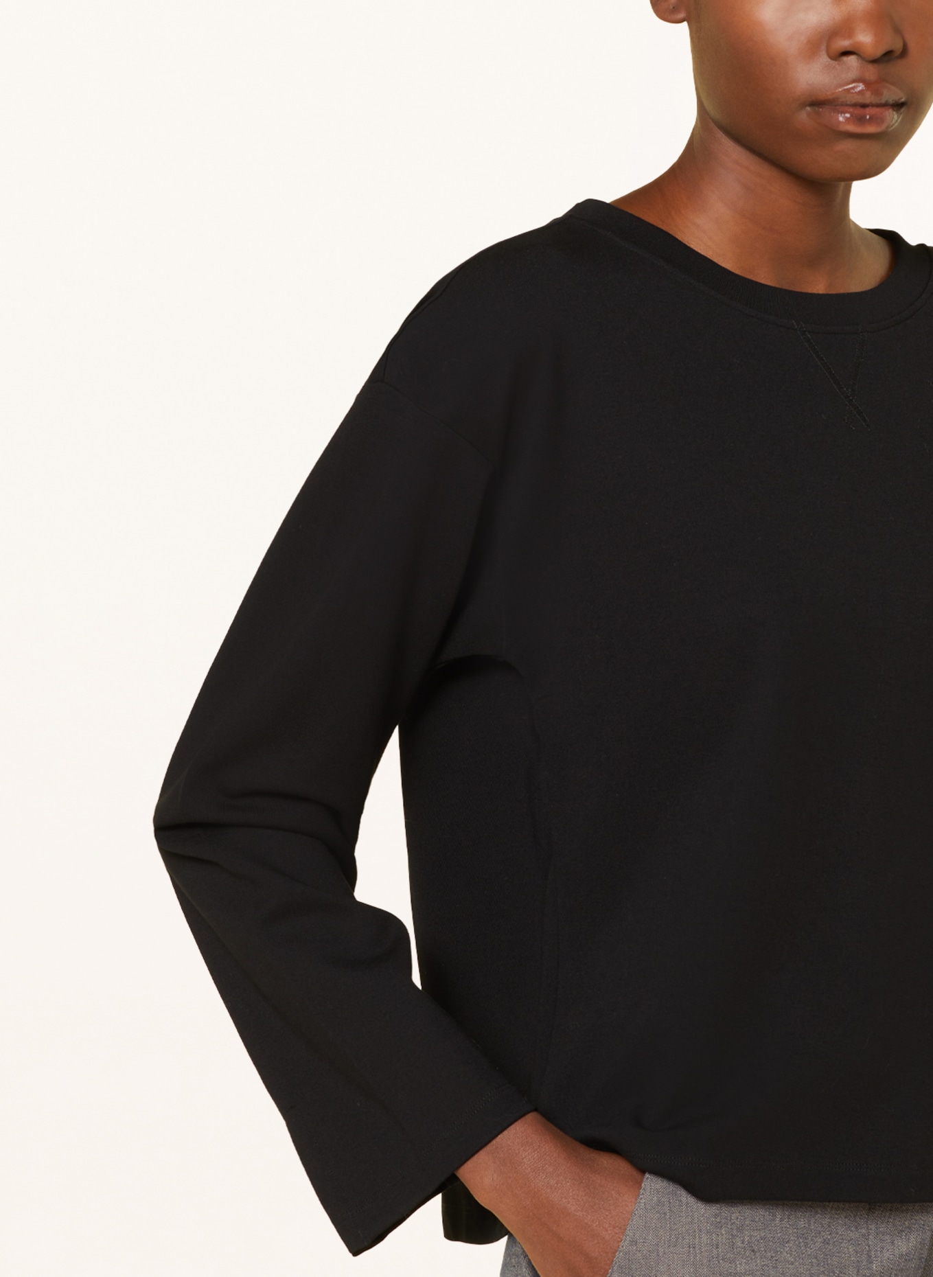 ARMEDANGELS Sweatshirt BEAA, Color: BLACK (Image 4)