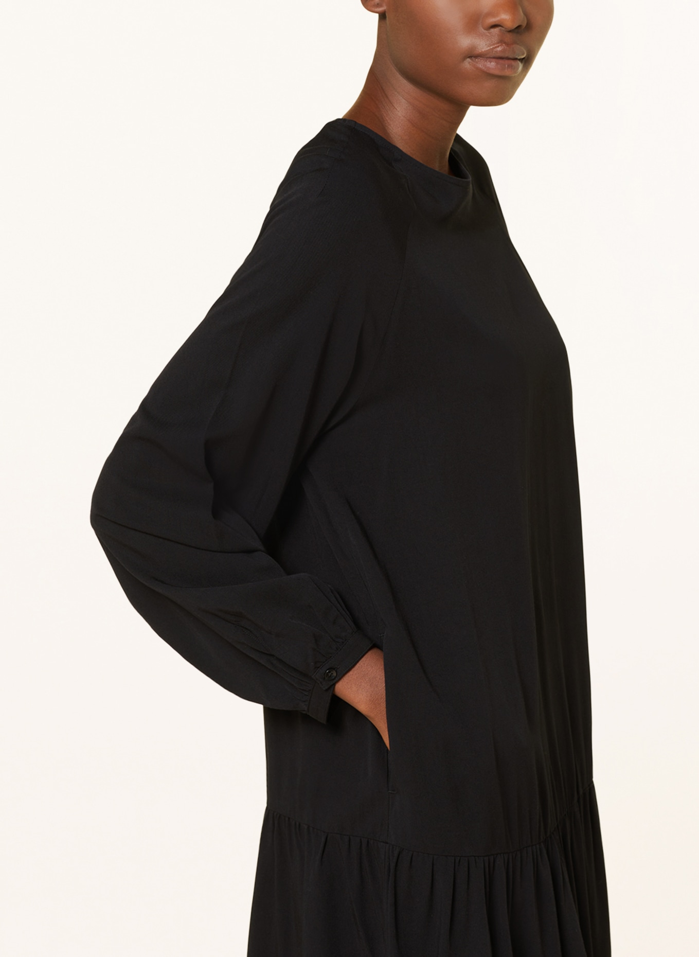 ARMEDANGELS Dress ANINAA, Color: BLACK (Image 4)
