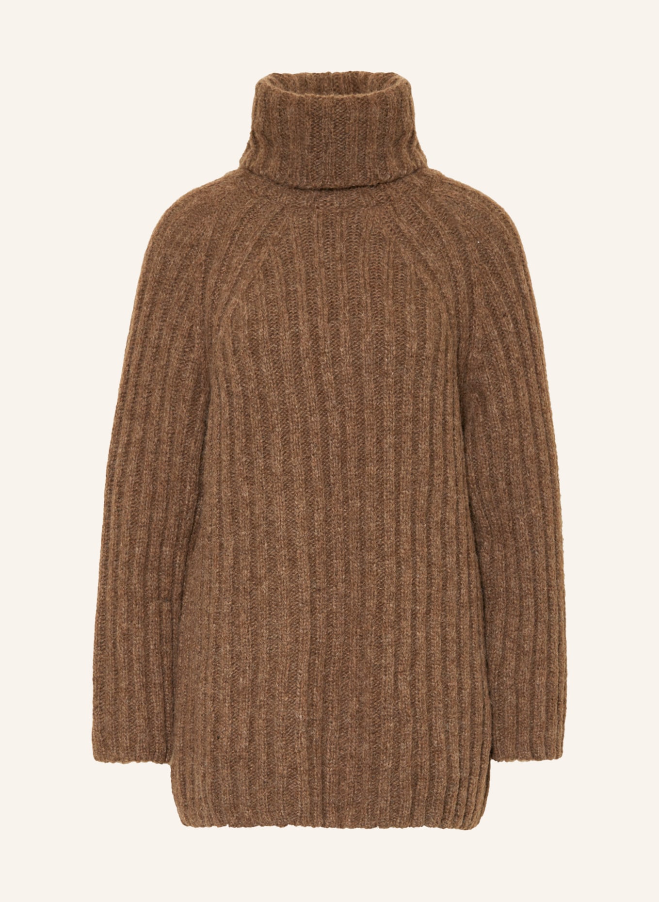 ARMEDANGELS Turtleneck sweater LANESSAA, Color: BROWN (Image 1)