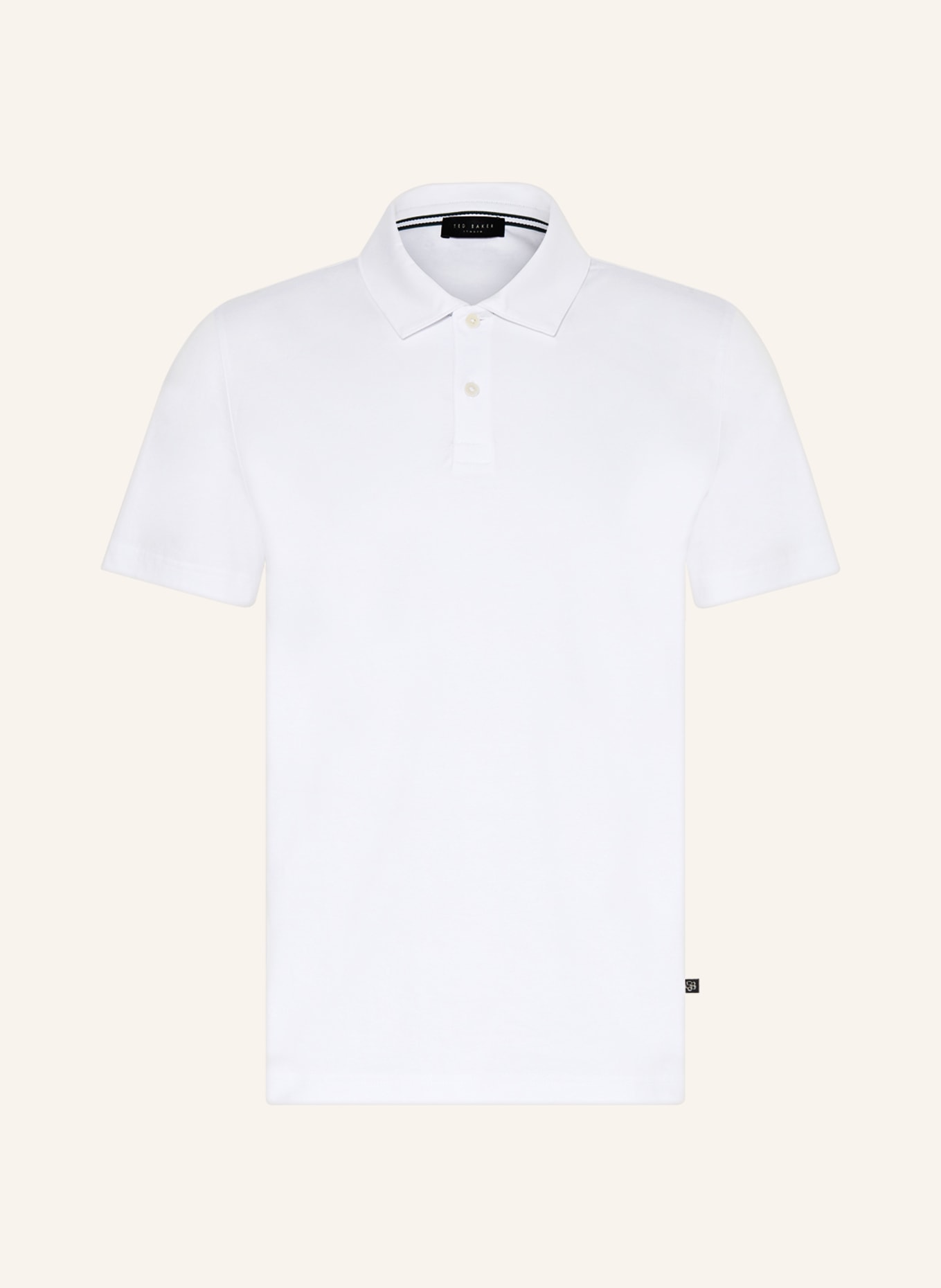 TED BAKER Jersey polo shirt ZEITER, Color: WHITE (Image 1)