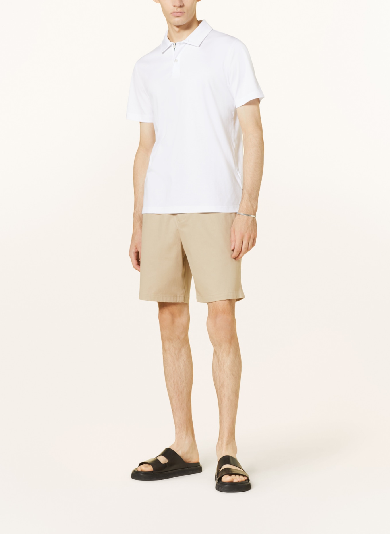 TED BAKER Jersey polo shirt ZEITER, Color: WHITE (Image 2)