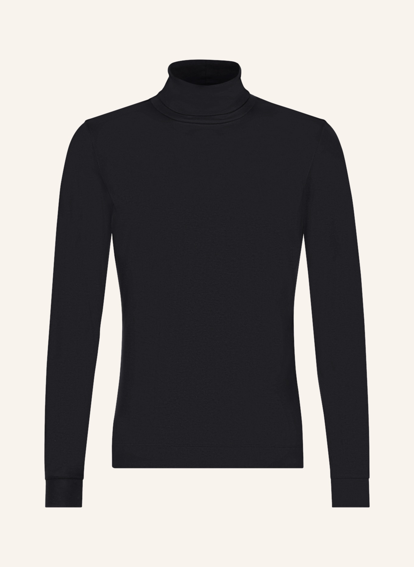 van Laack Turtleneck shirt PELINO, Color: BLACK (Image 1)