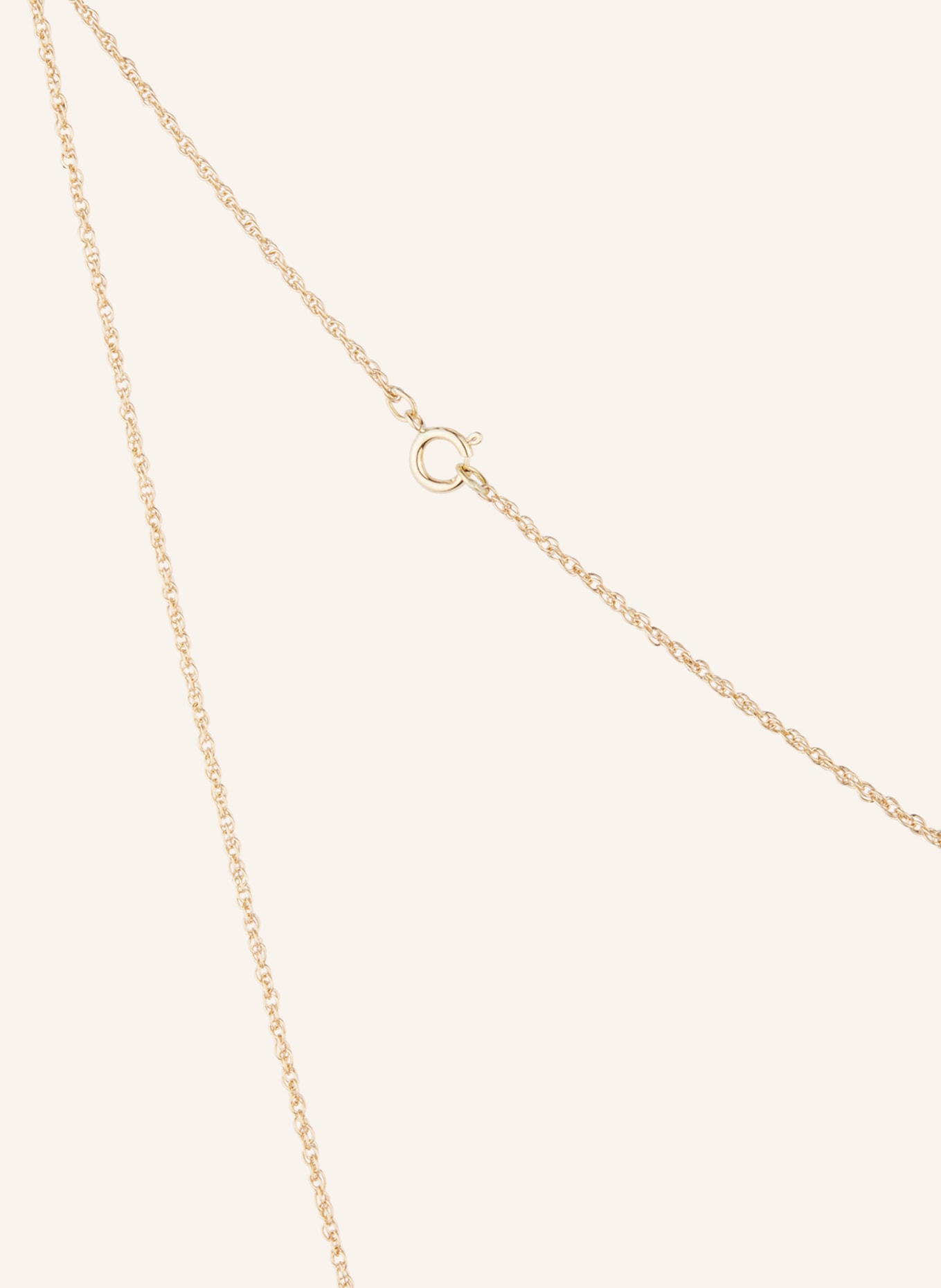 ELHANATI Necklace SOLITAIRE DOUBLEDROP with diamonds, Color: GOLD (Image 2)