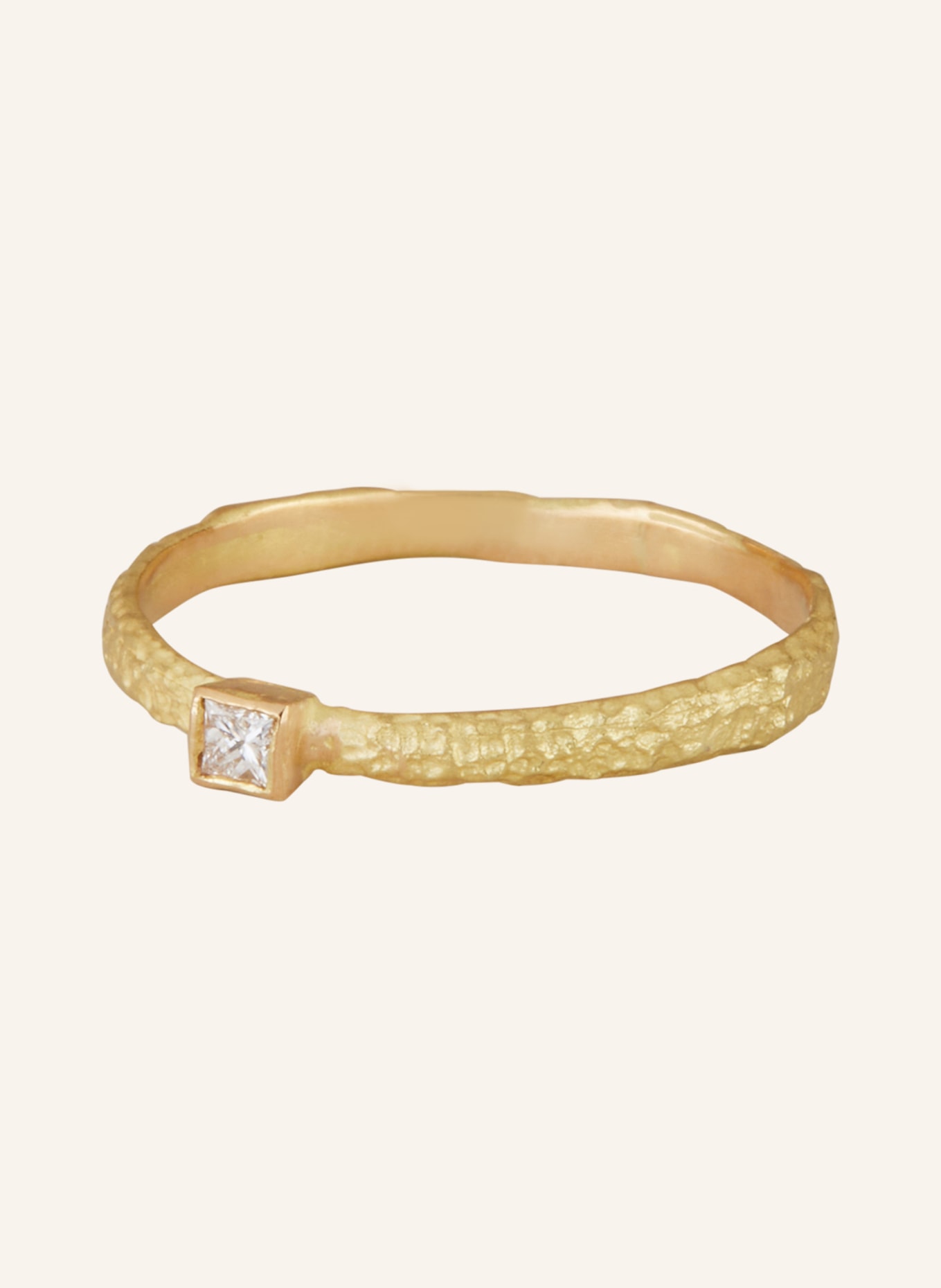 ELHANATI Ring MONOCHROME PETITE mit Diamant, Farbe: GOLD (Bild 1)