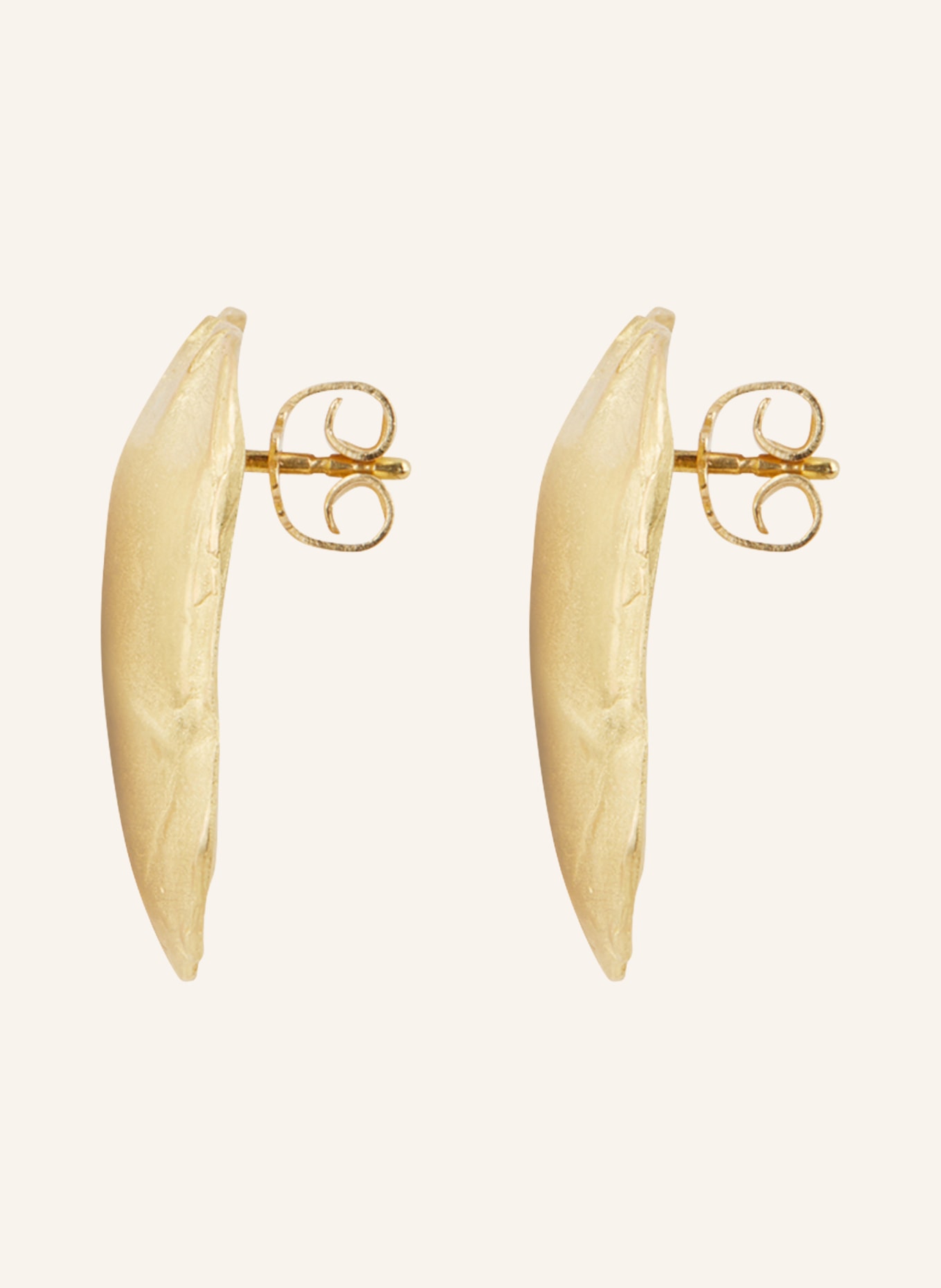 ELHANATI Earrings PILOW BIG, Color: GOLD (Image 2)
