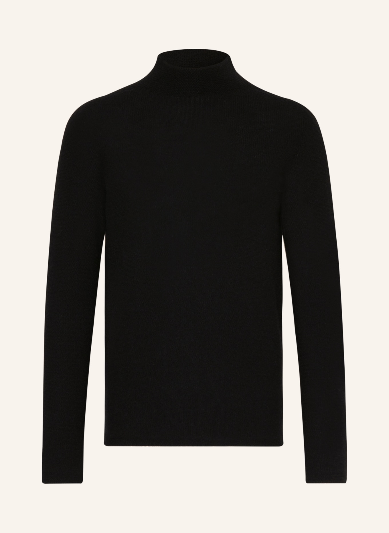hannes roether Cashmere sweater YU10MA, Color: BLACK (Image 1)
