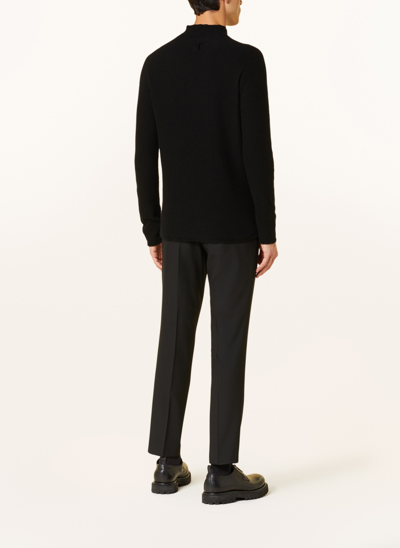 hannes roether Cashmere sweater YU10MA, Color: BLACK (Image 3)