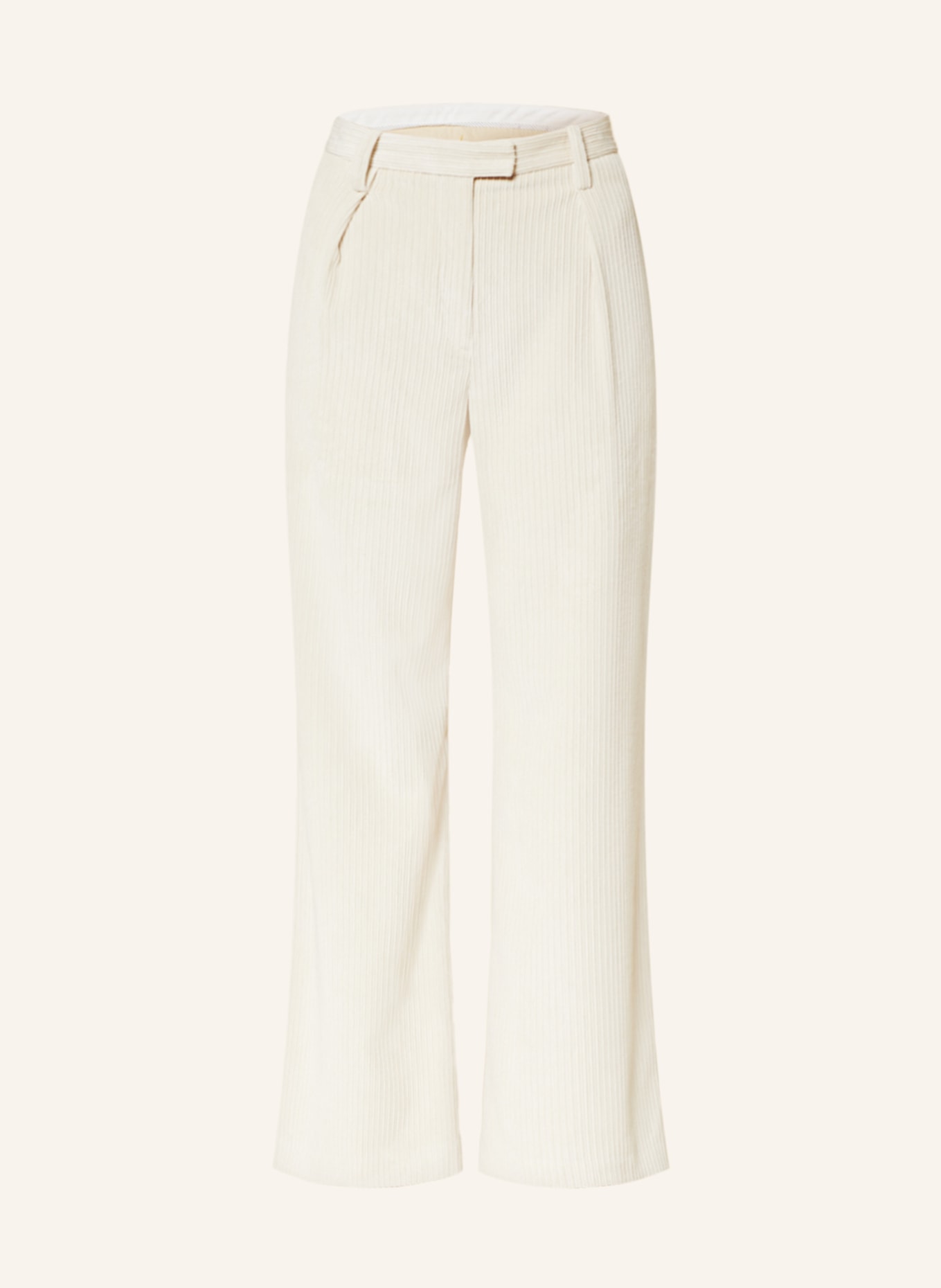 rag & bone Corduroy trousers BENNETT, Color: ECRU (Image 1)