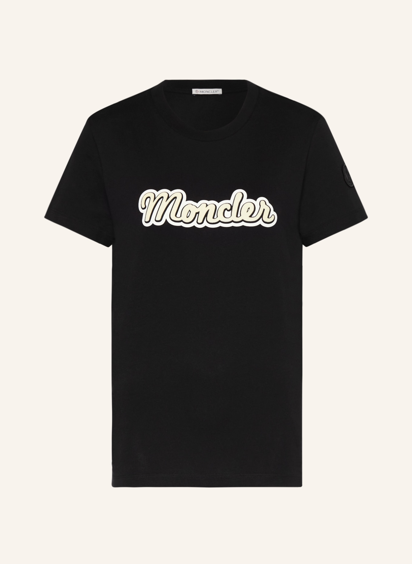 MONCLER T-Shirt: SCHWARZ