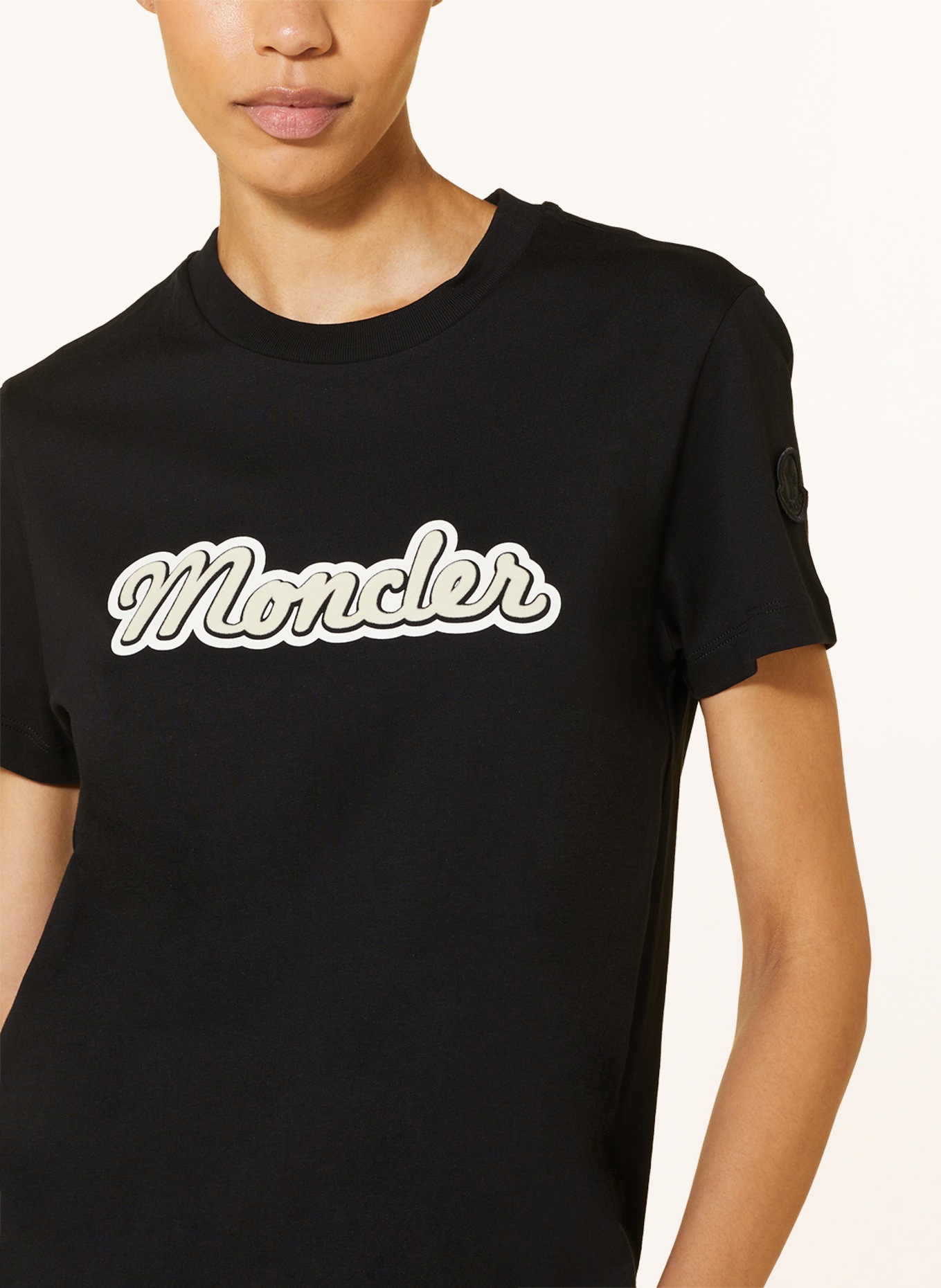 MONCLER T-Shirt: SCHWARZ