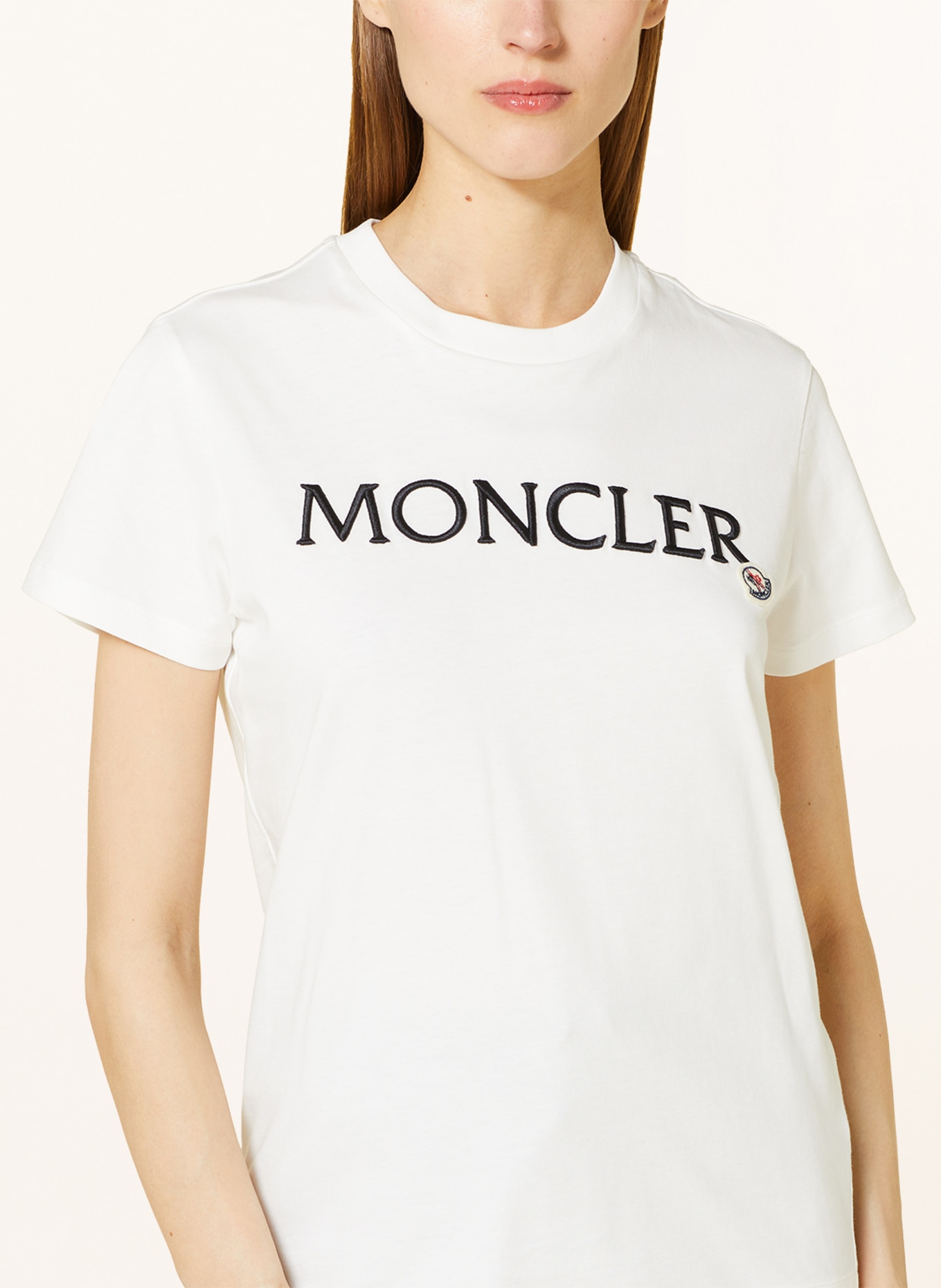 MONCLER T-shirt, Kolor: BIAŁY (Obrazek 4)