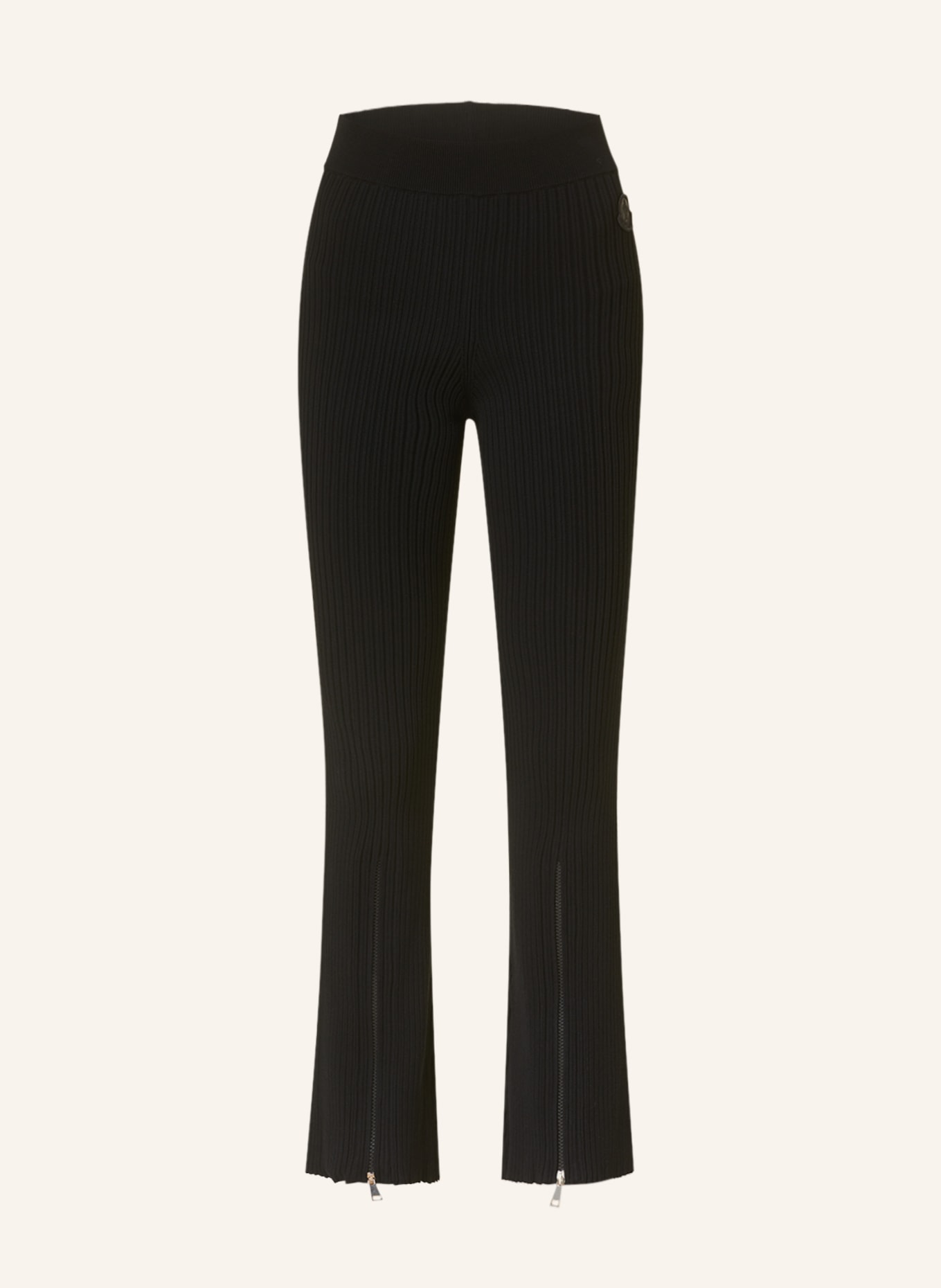 MONCLER Knit trousers, Color: BLACK (Image 1)