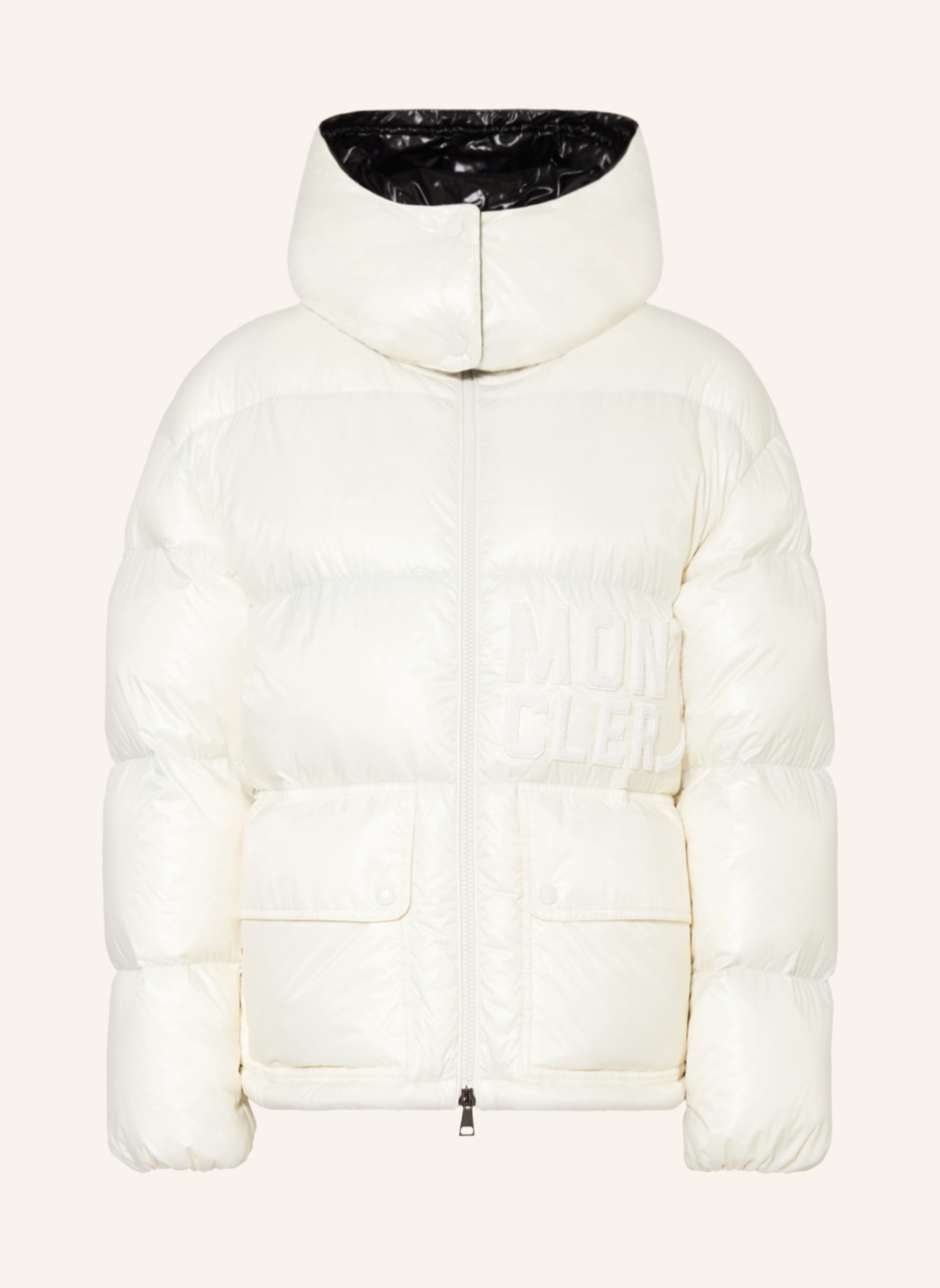 MONCLER Down jacket ABBAYE, Color: WHITE (Image 1)