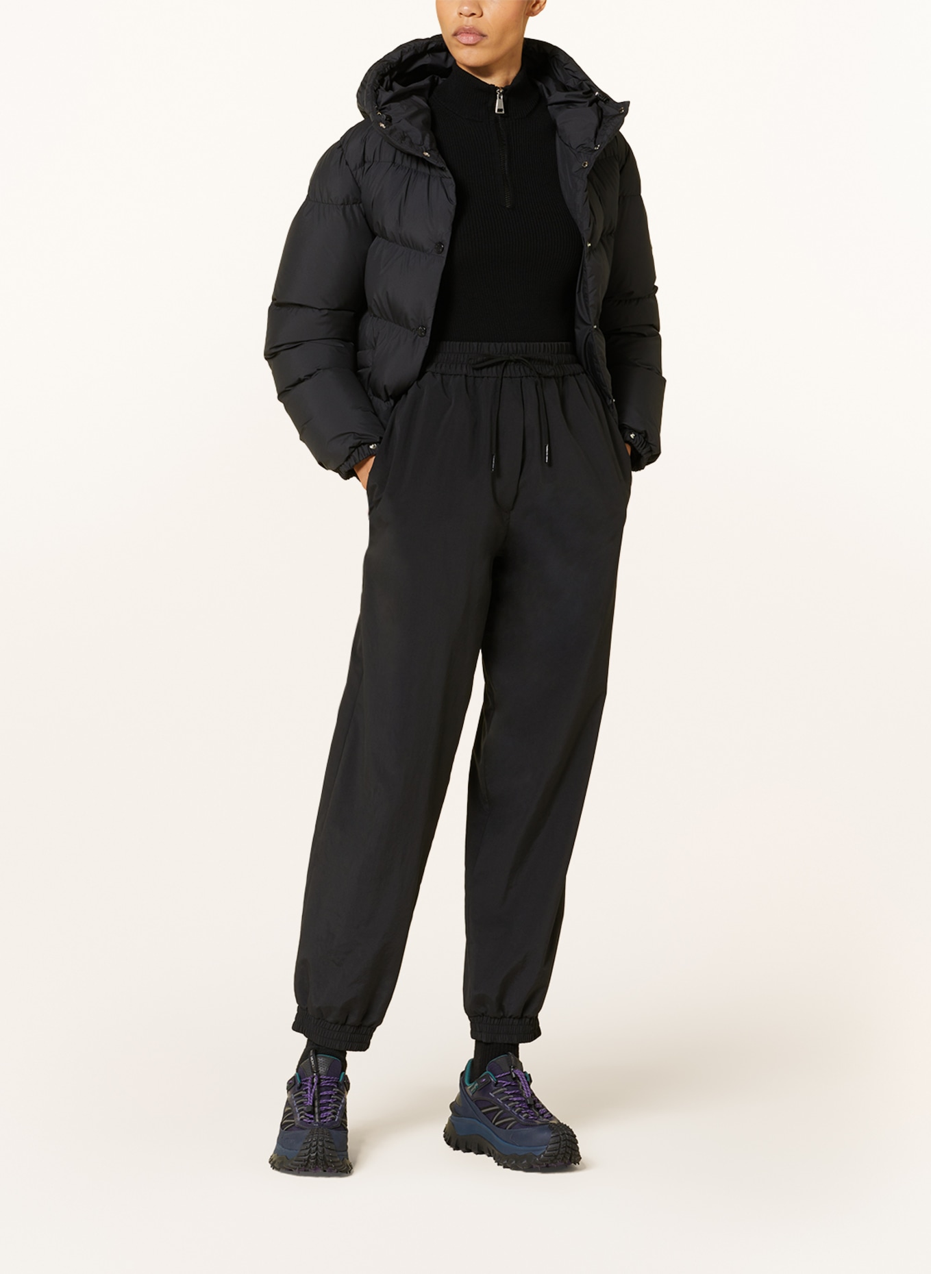 MONCLER Down jacket EBRE, Color: BLACK (Image 2)