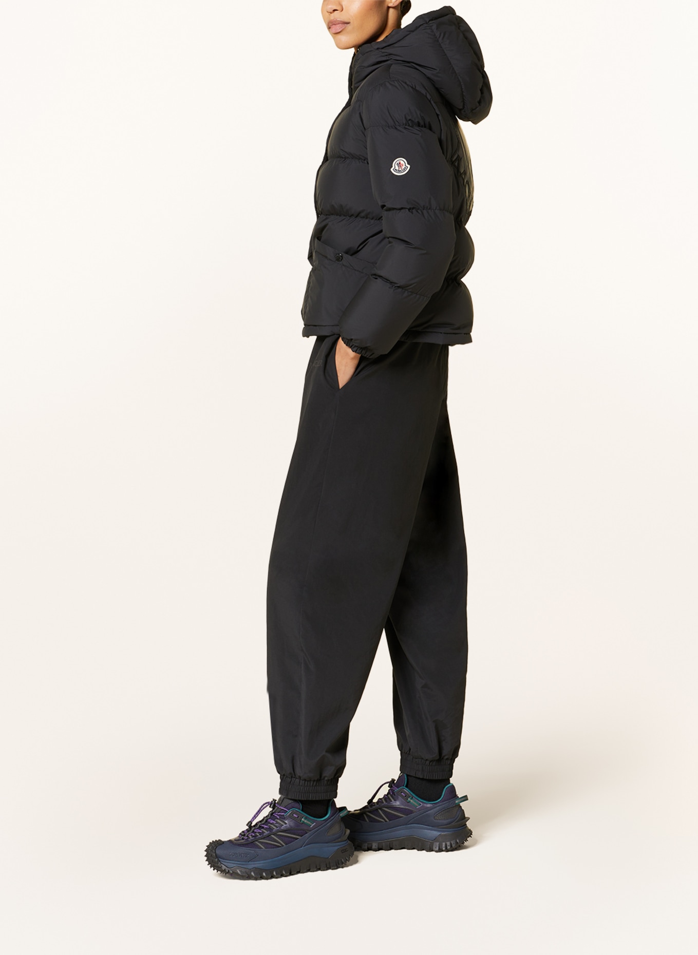 MONCLER Down jacket EBRE, Color: BLACK (Image 4)