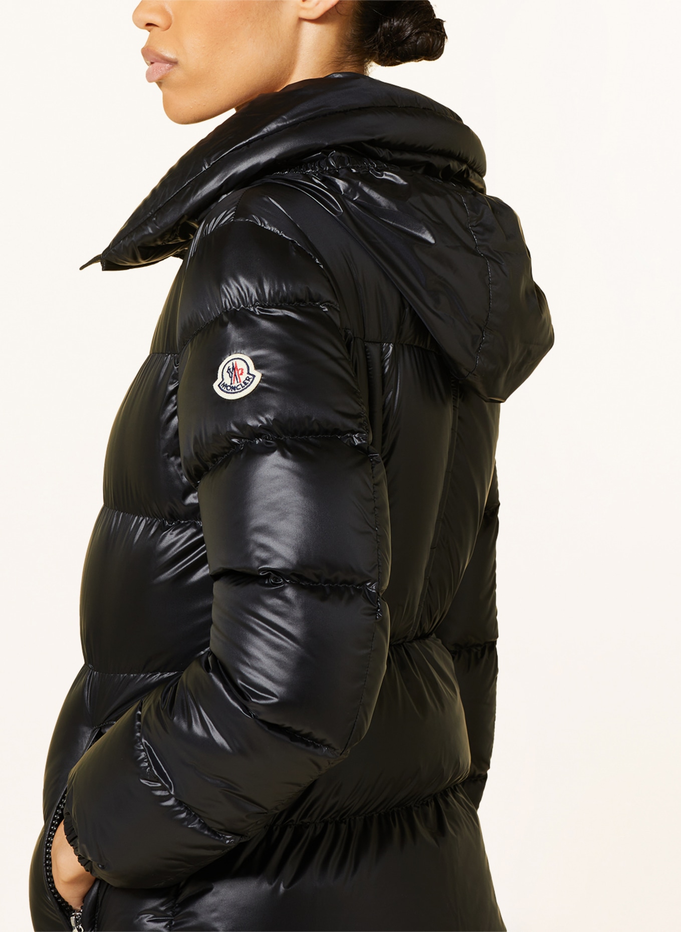 MONCLER Down jacket DOURO, Color: BLACK (Image 4)
