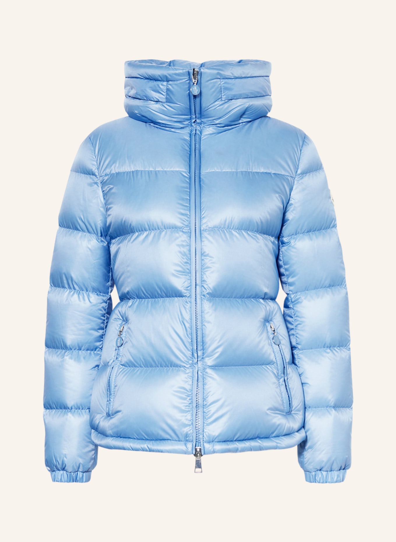 MONCLER Down jacket DOURO: LIGHT BLUE