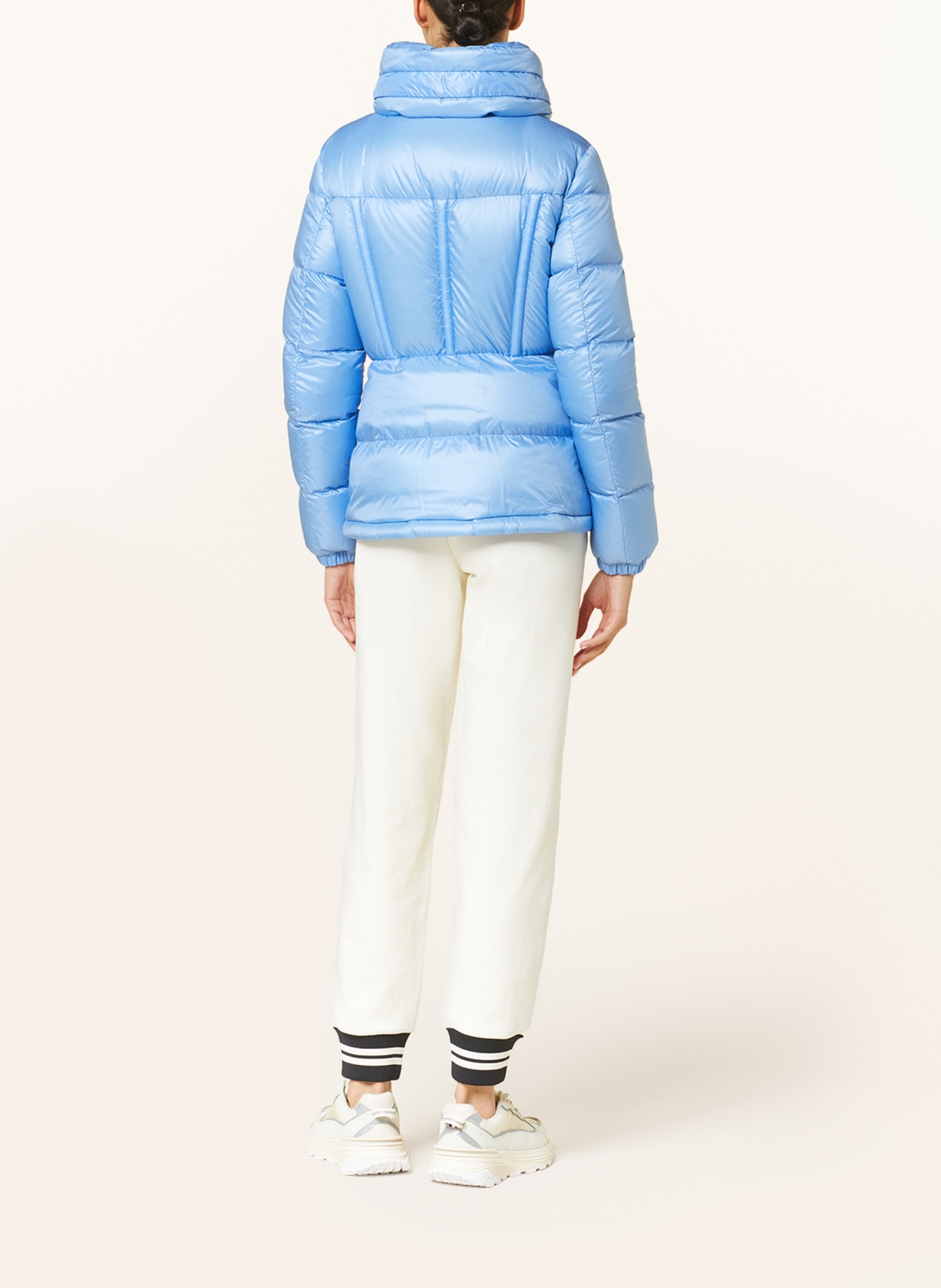 MONCLER Down jacket DOURO: LIGHT BLUE
