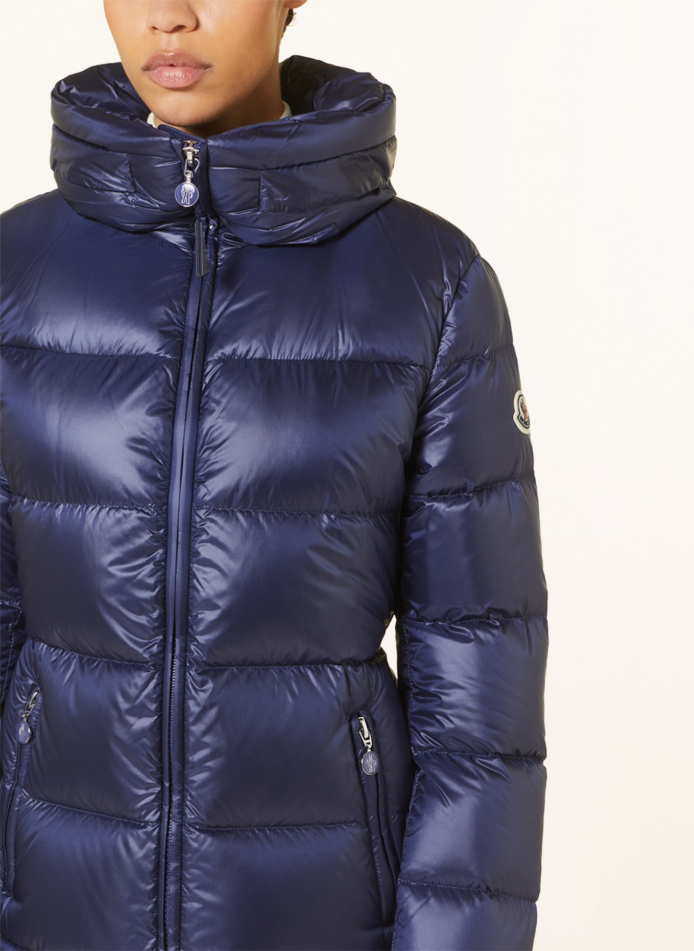 MONCLER Down jacket DOURO: BLUE