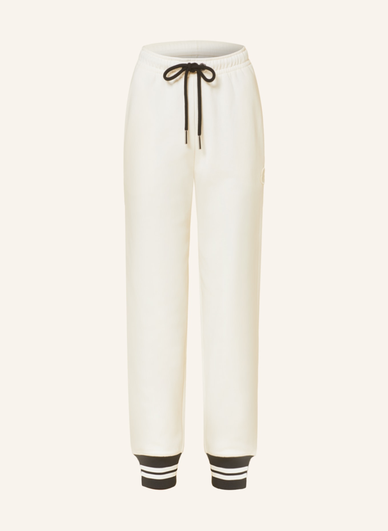 MONCLER Spodnie dresowe, Kolor: ECRU (Obrazek 1)